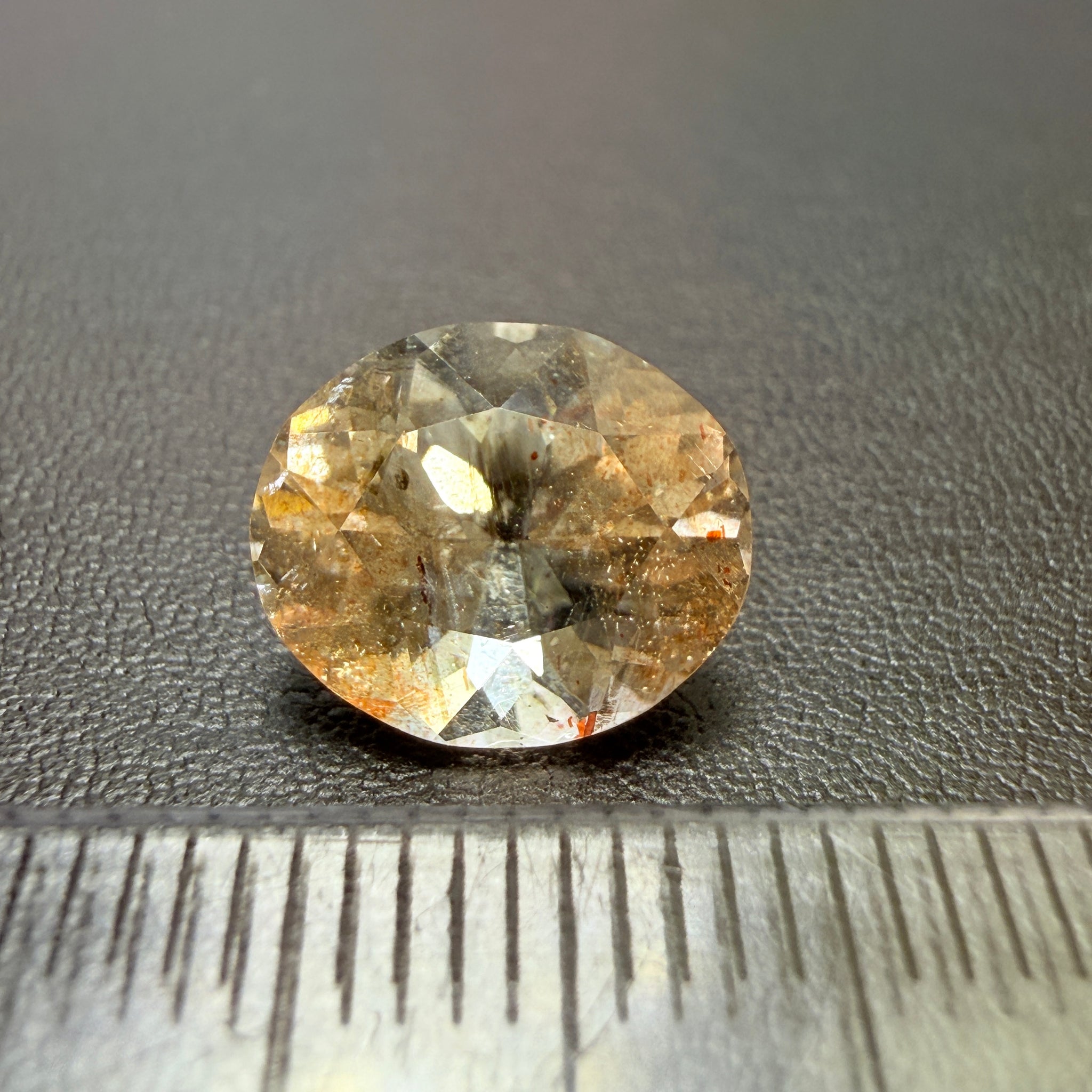 Confetti Sunstone, 3.30ct, Tanzania, Untreated Unheated