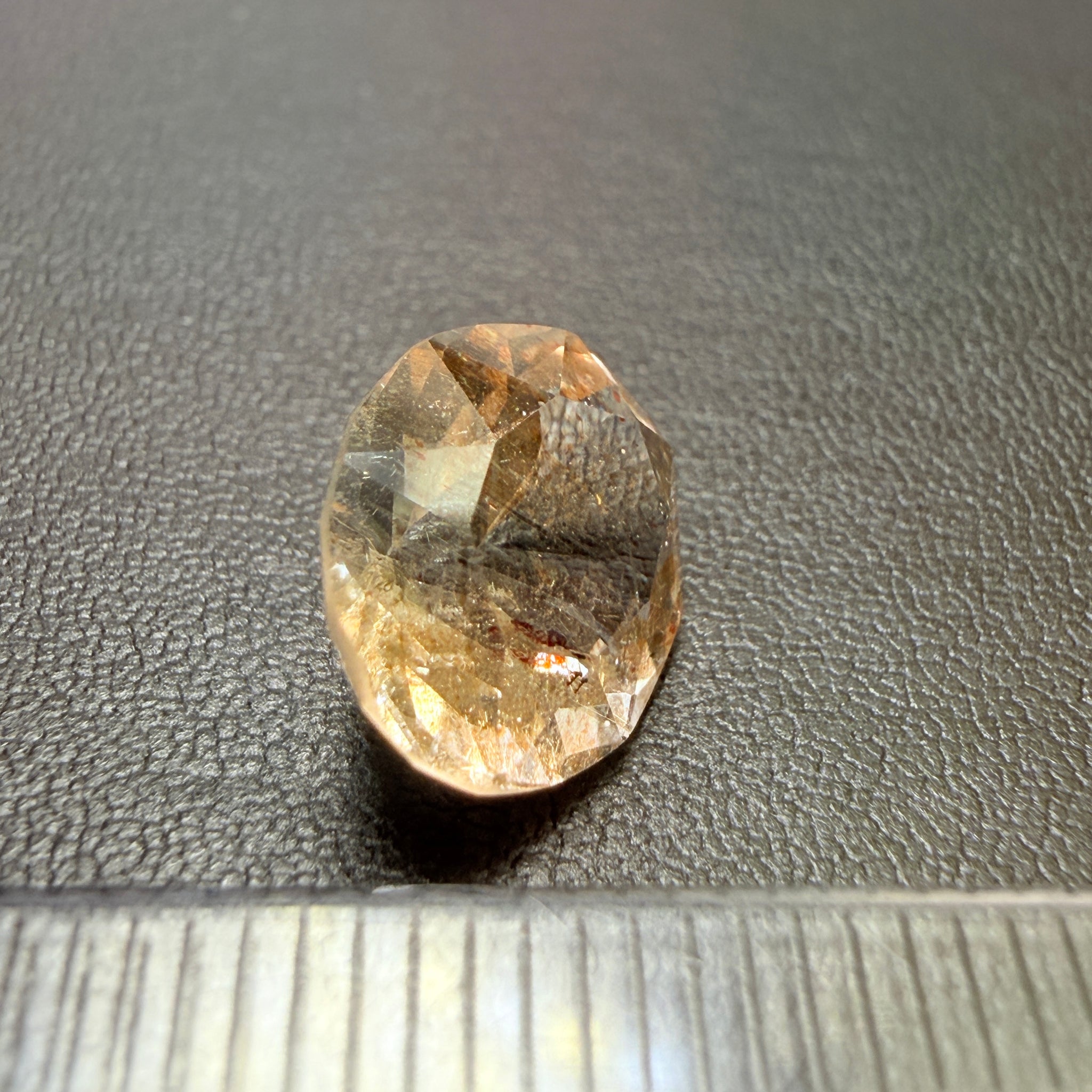 Confetti Sunstone, 3.30ct, Tanzania, Untreated Unheated