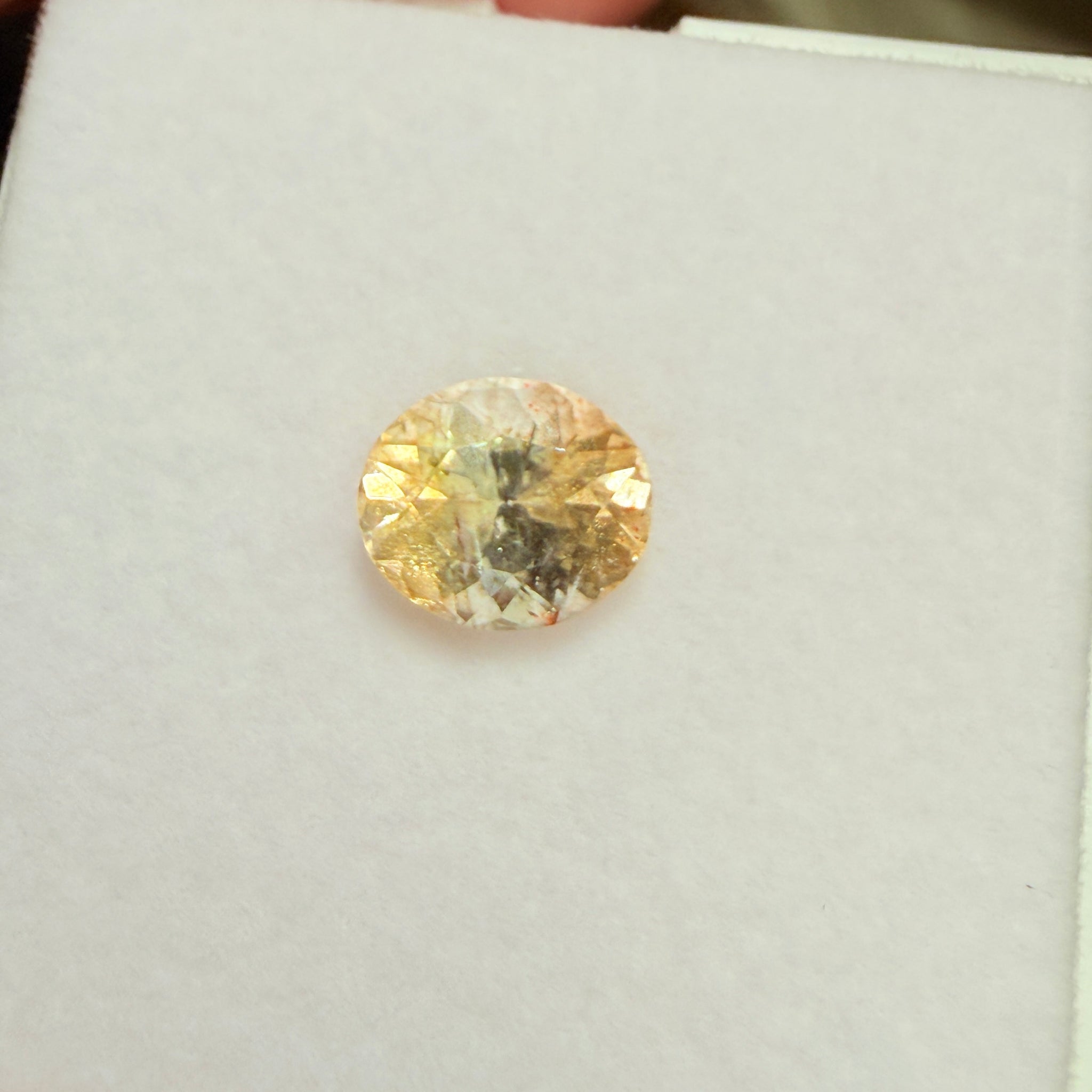 Confetti Sunstone, 3.30ct, Tanzania, Untreated Unheated