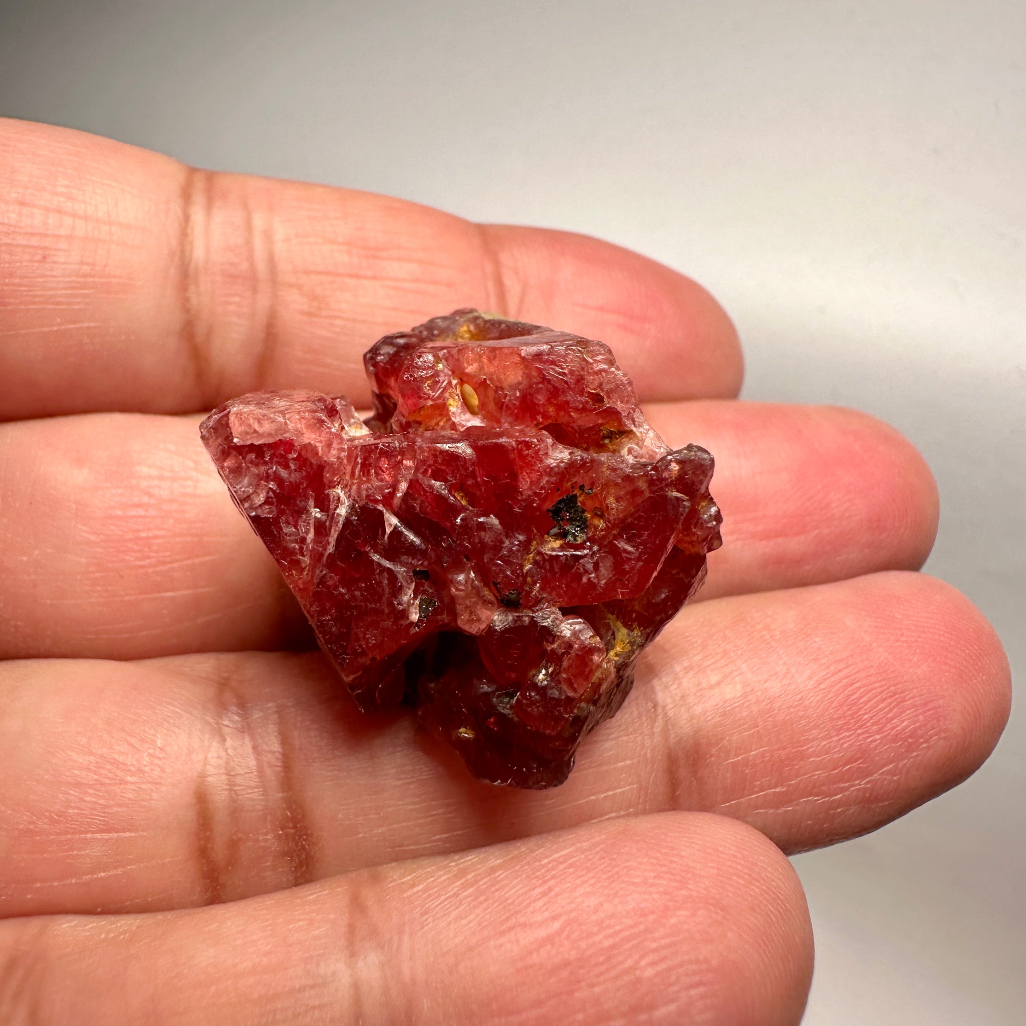 Mahenge Spinel Crystal, 94.21ct, Mahenge, Tanzania, Untreated Unheated. 29 x 23.9 x 24 mm