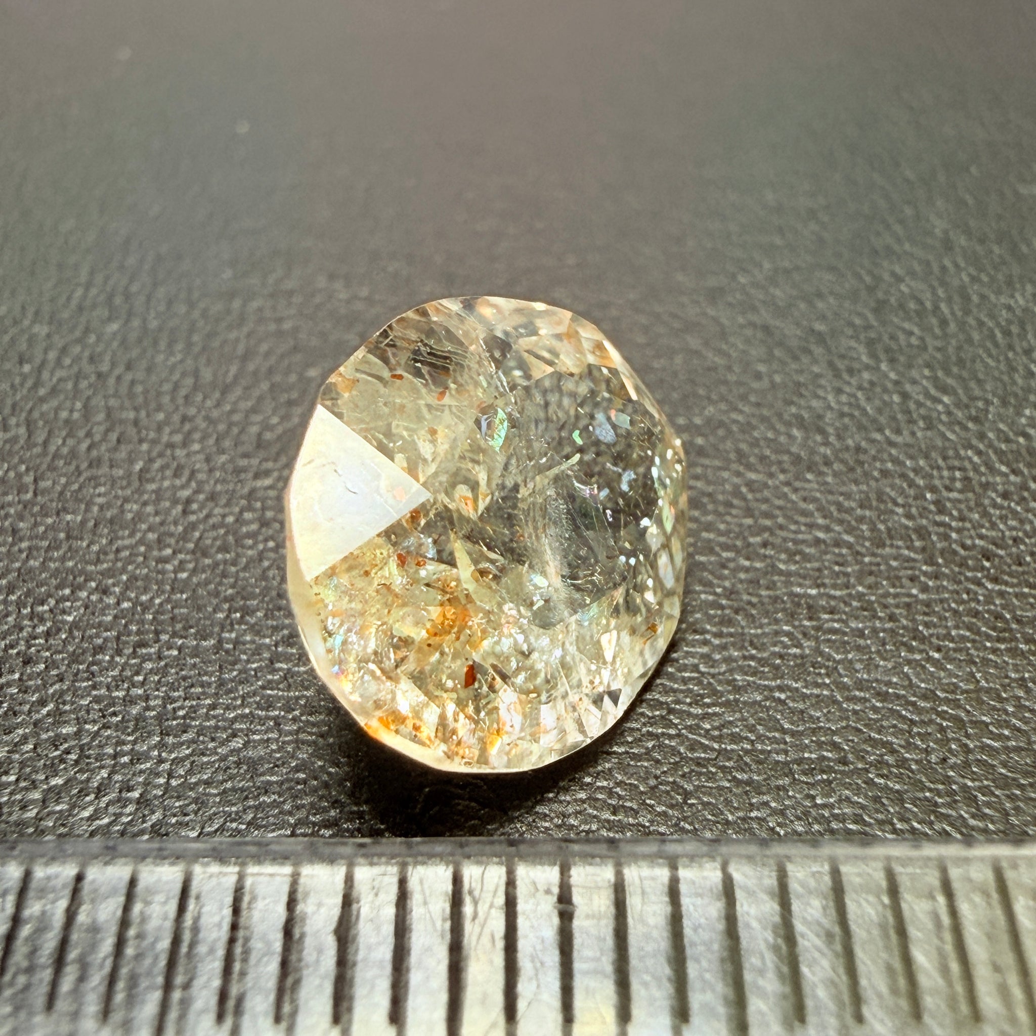 Confetti Sunstone, 3.70ct, Tanzania, Untreated Unheated