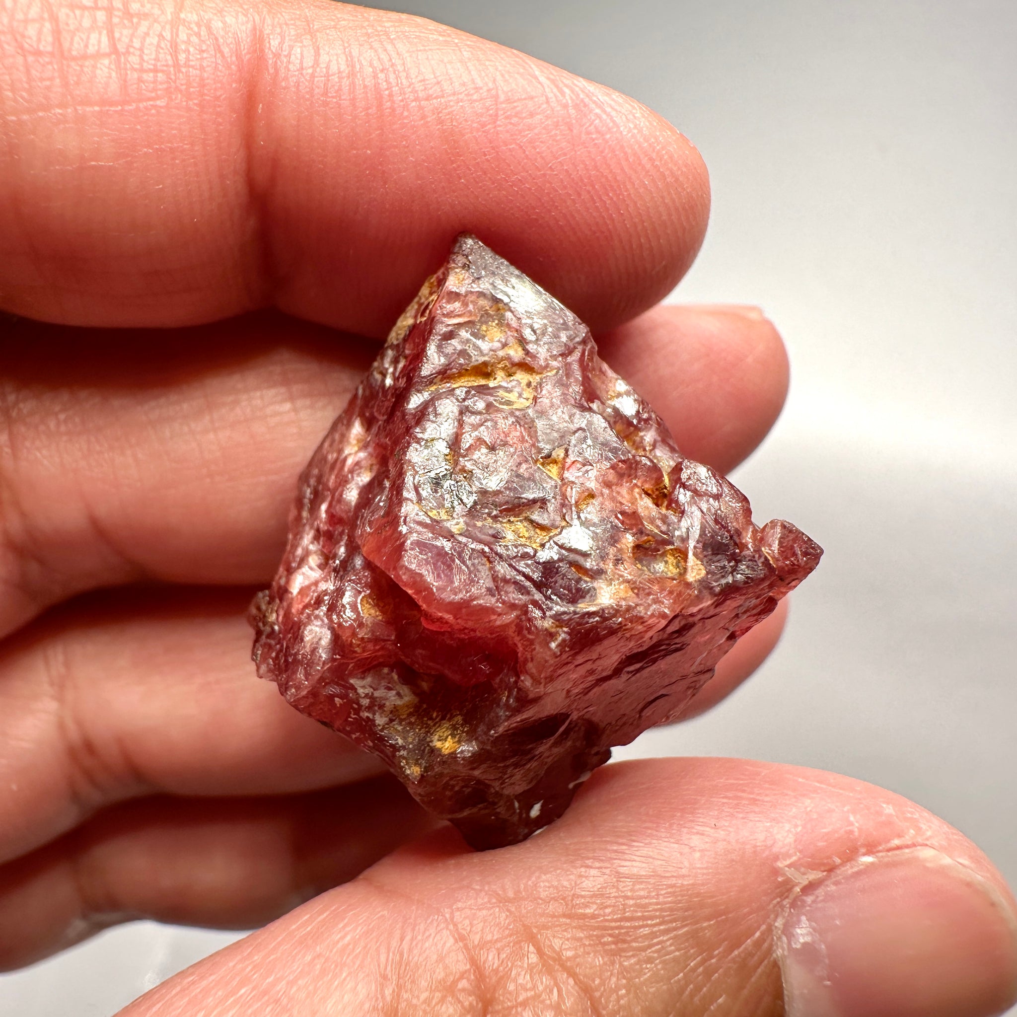 Mahenge Spinel Crystal, 94.21ct, Mahenge, Tanzania, Untreated Unheated. 29 x 23.9 x 24 mm