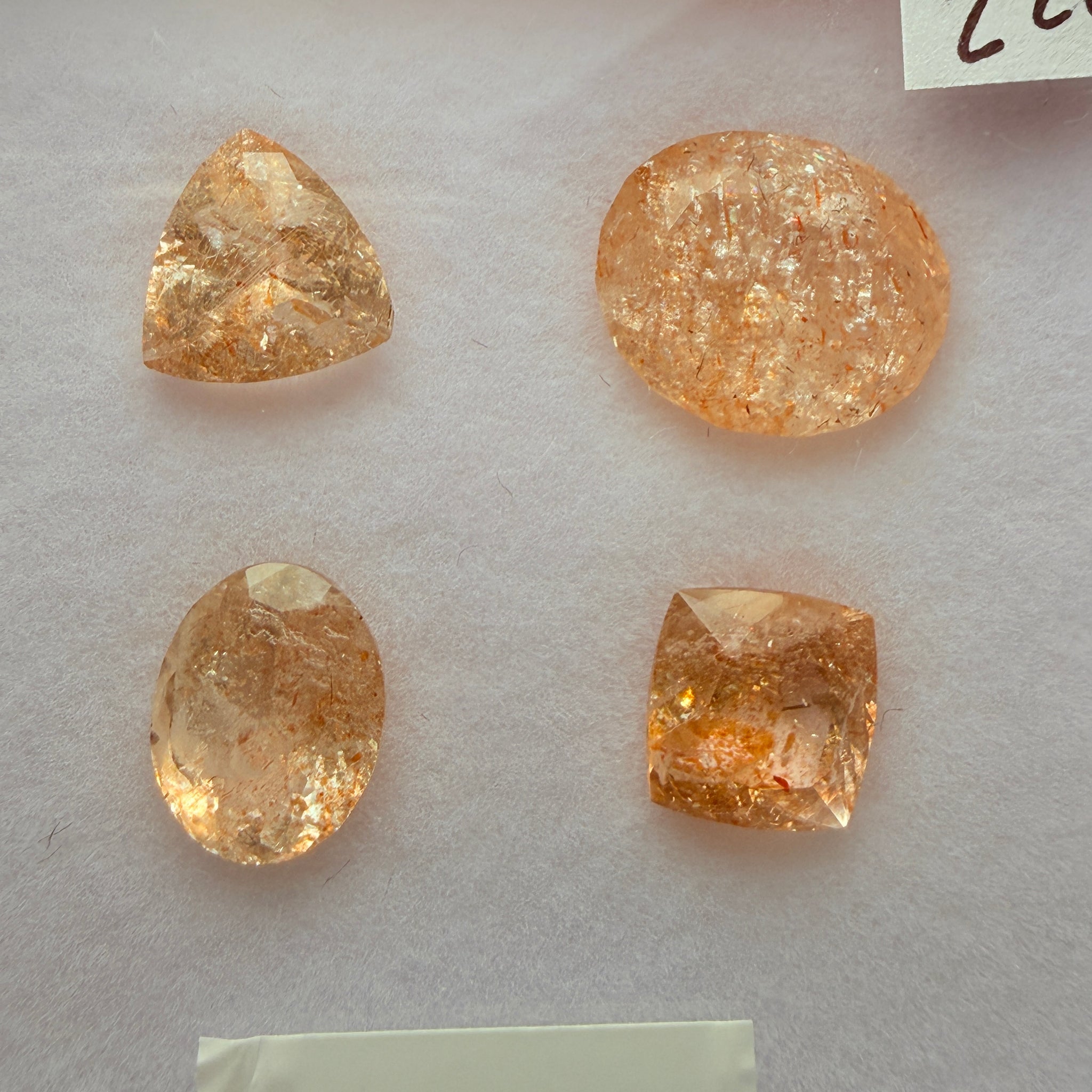 Confetti Sunstone Box, Tanzania, Untreated Unheated
