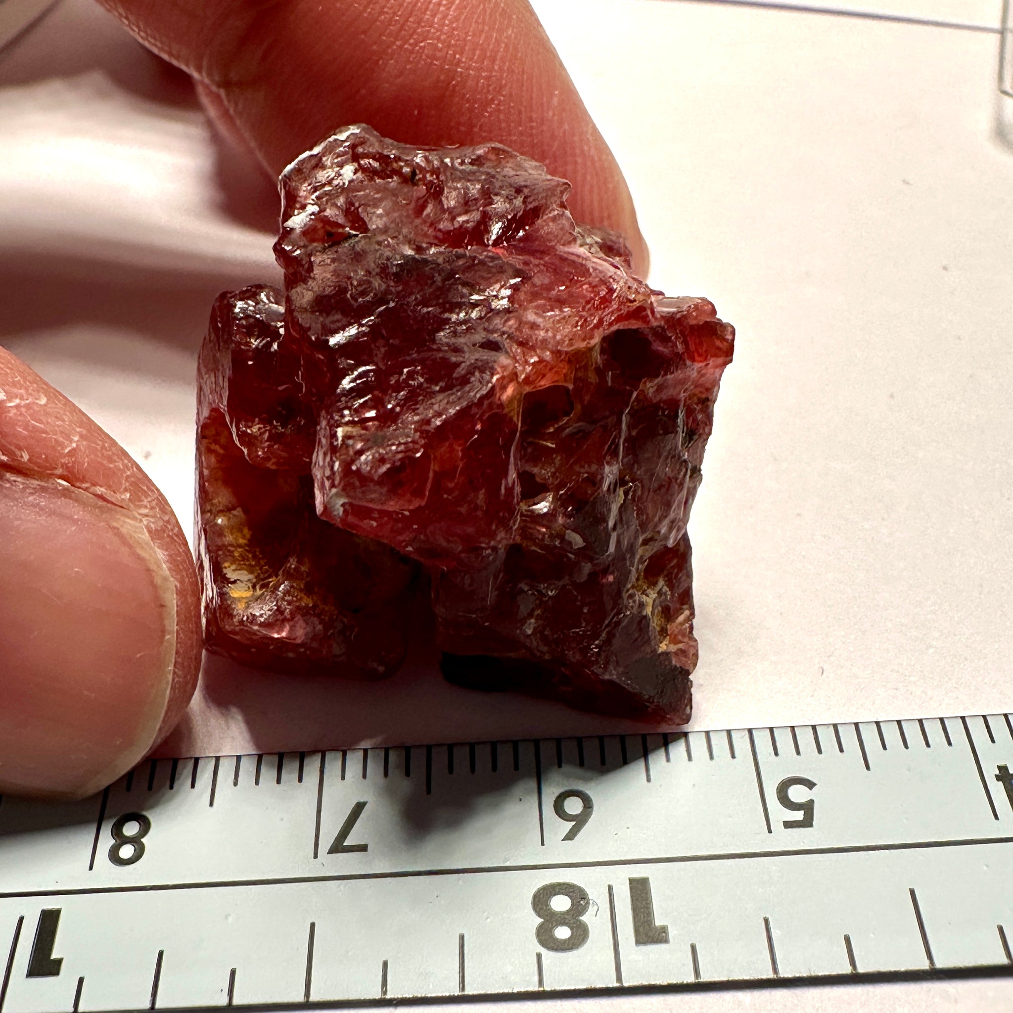 Mahenge Spinel Crystal, 94.21ct, Mahenge, Tanzania, Untreated Unheated. 29 x 23.9 x 24 mm