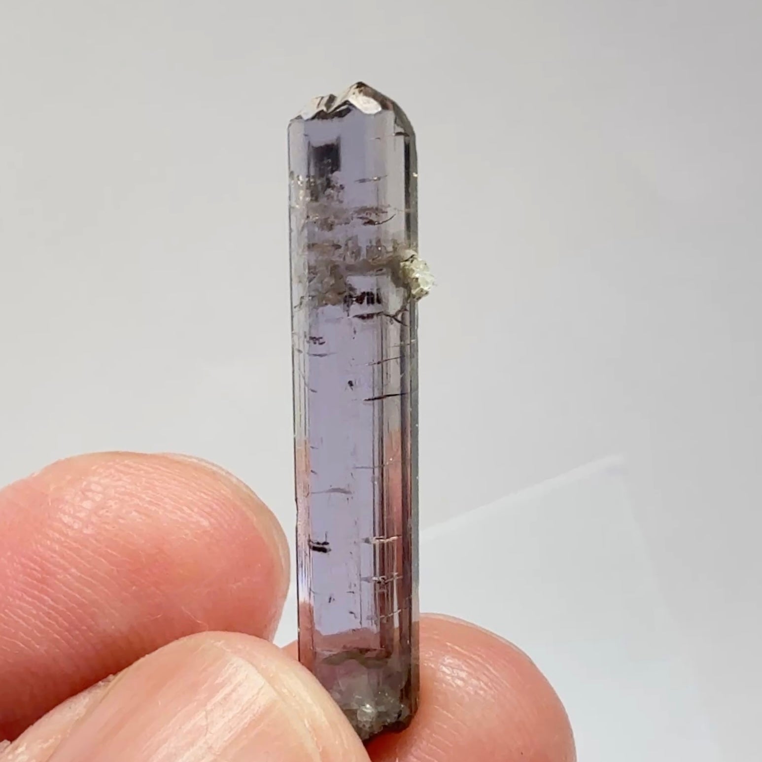 Tanzanite Crystal, 6.65ct, Tanzania, Unheated Untreated, 31.20 x 2.90 x 5.70mm