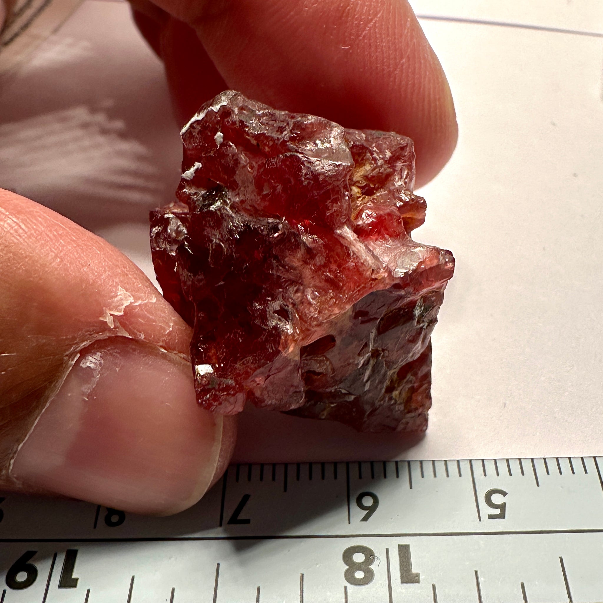 Mahenge Spinel Crystal, 94.21ct, Mahenge, Tanzania, Untreated Unheated. 29 x 23.9 x 24 mm