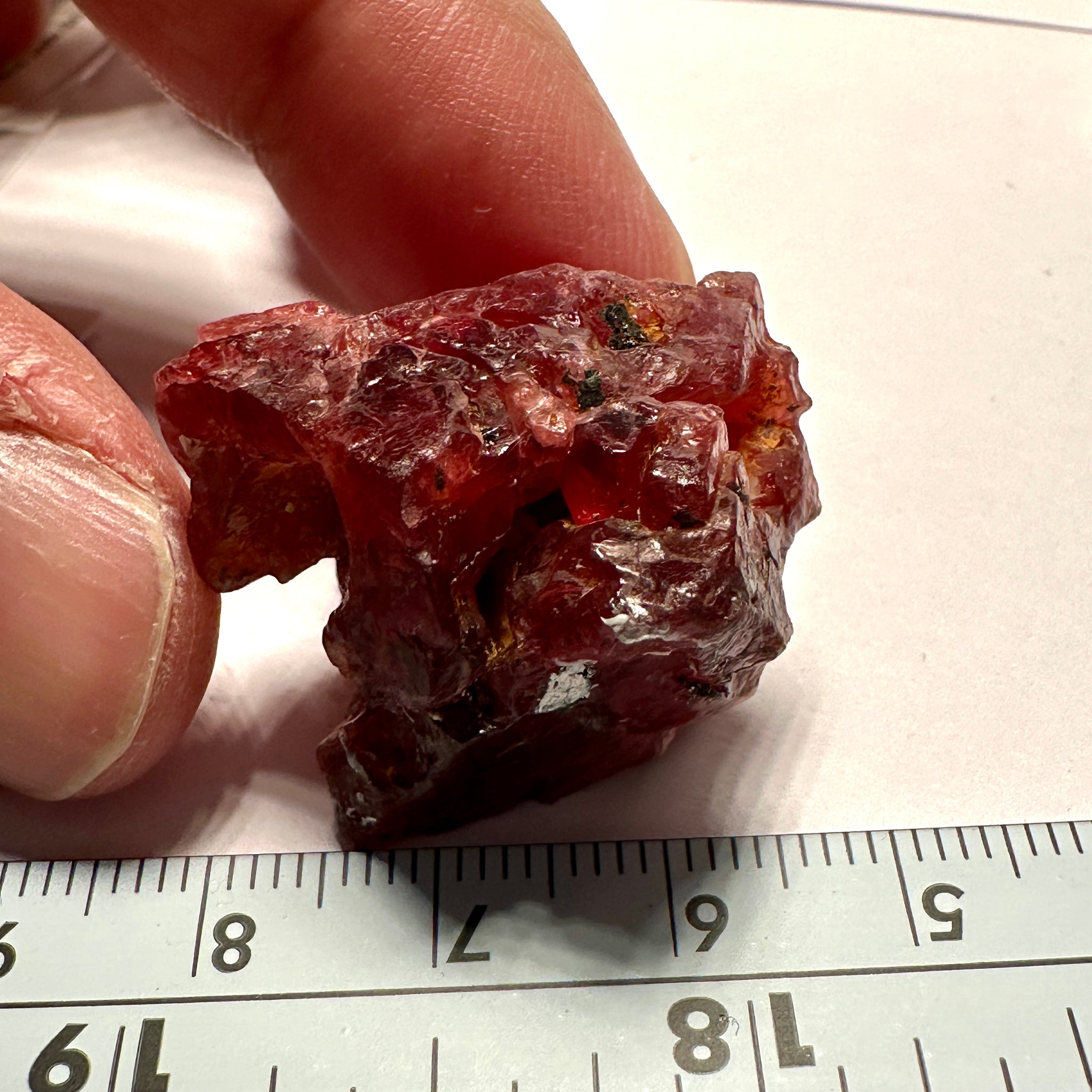 Mahenge Spinel Crystal, 94.21ct, Mahenge, Tanzania, Untreated Unheated. 29 x 23.9 x 24 mm