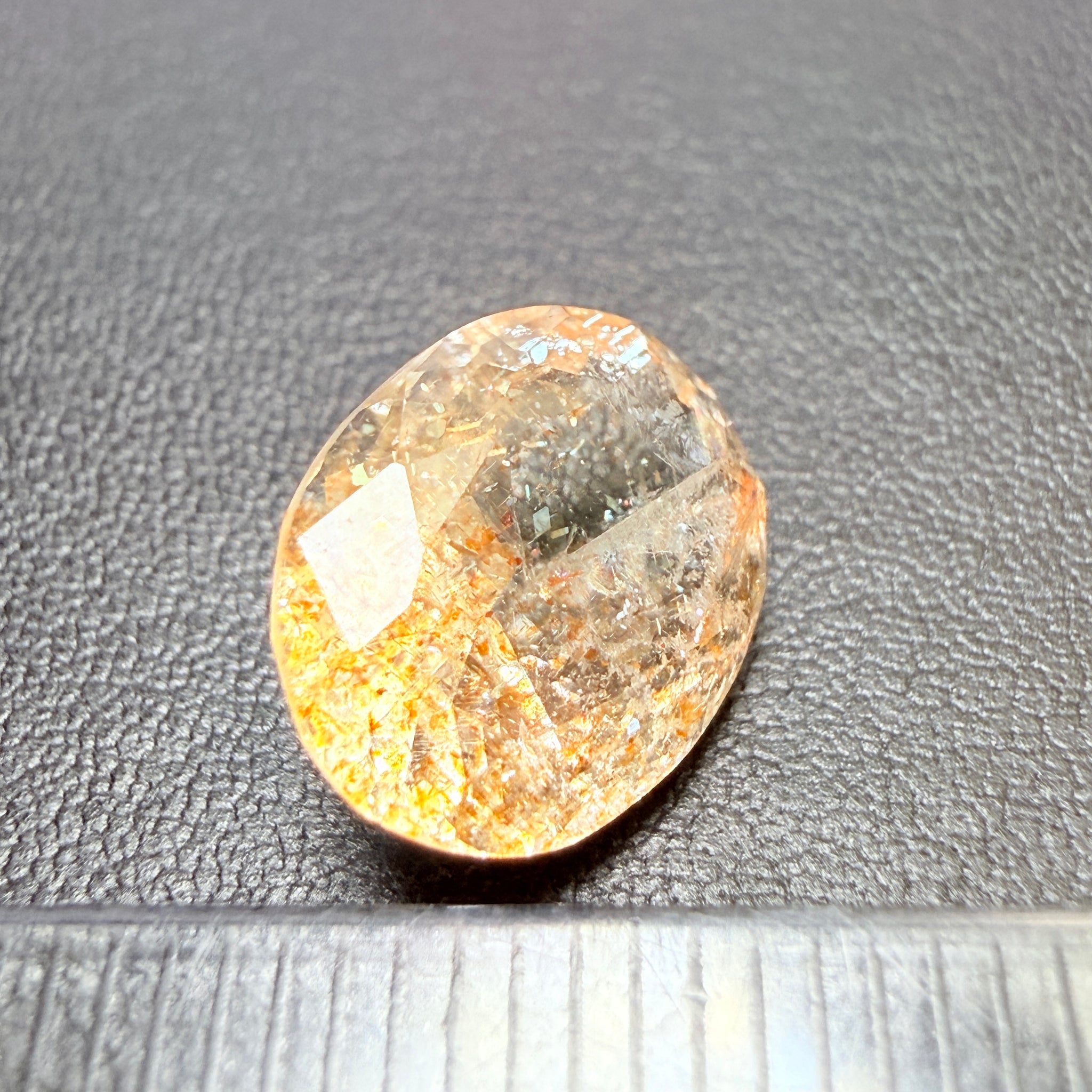 Confetti Sunstone, 3.45ct, Tanzania, Untreated Unheated