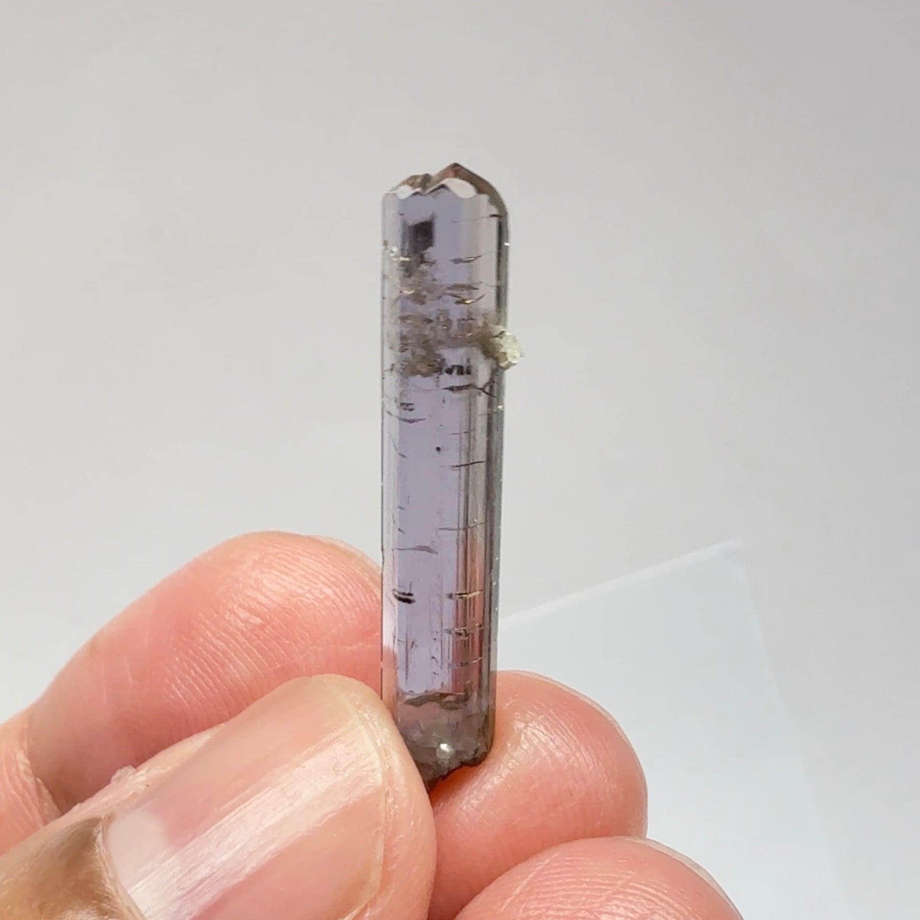 Tanzanite Crystal, 6.65ct, Tanzania, Unheated Untreated, 31.20 x 2.90 x 5.70mm