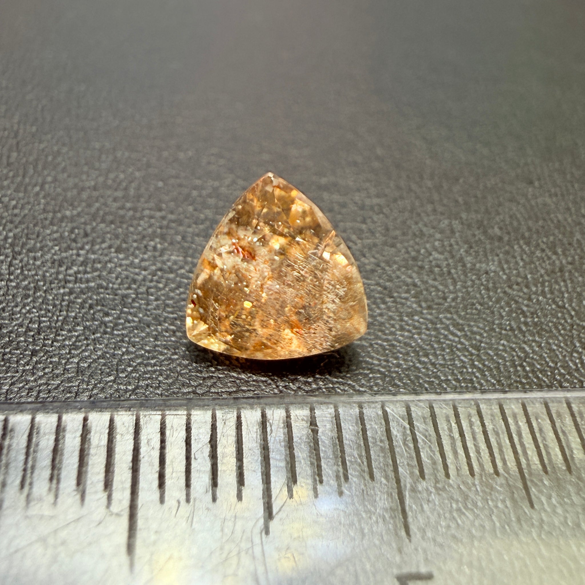 Confetti Sunstone, 1.98ct, Tanzania, Untreated Unheated