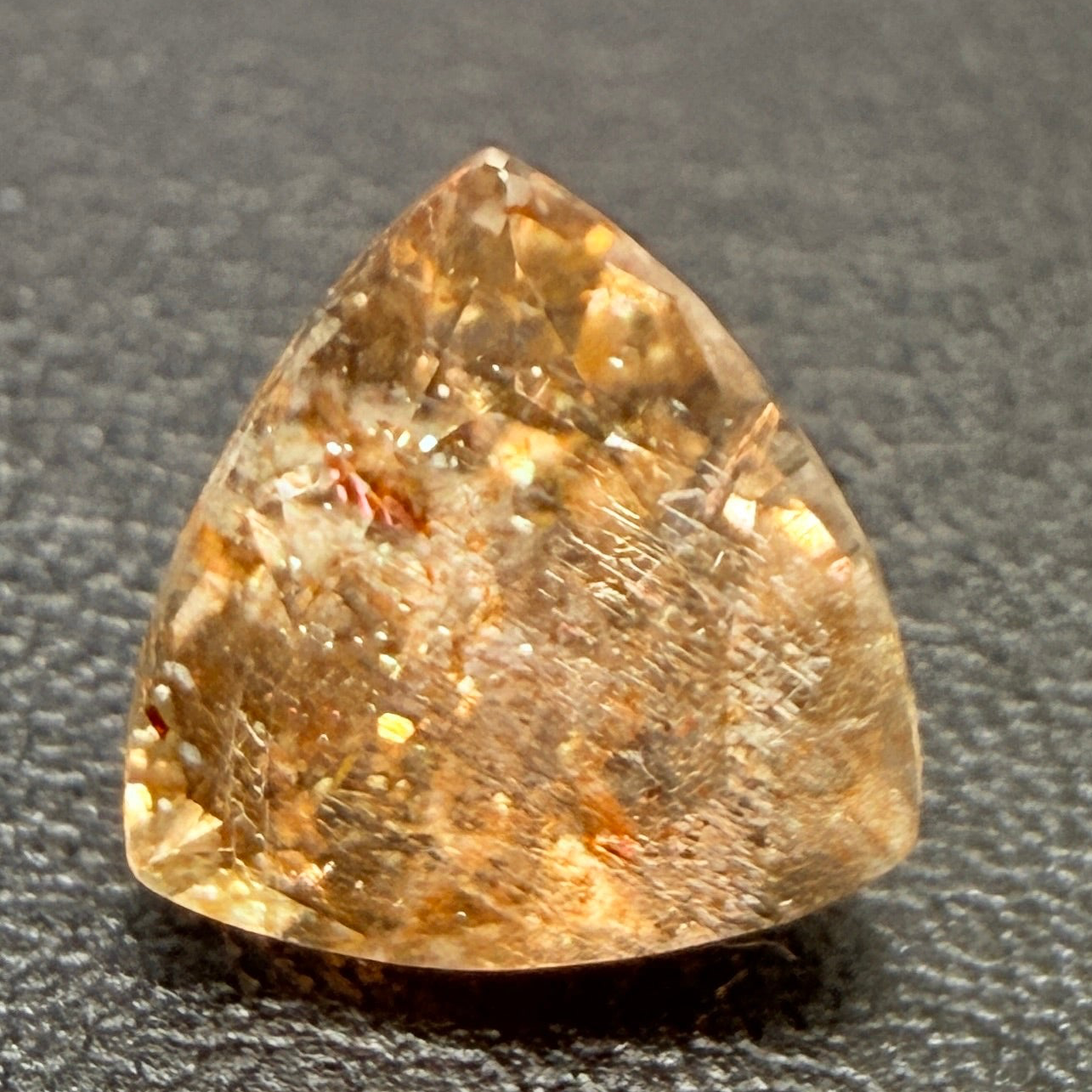 Confetti Sunstone, 1.98ct, Tanzania, Untreated Unheated