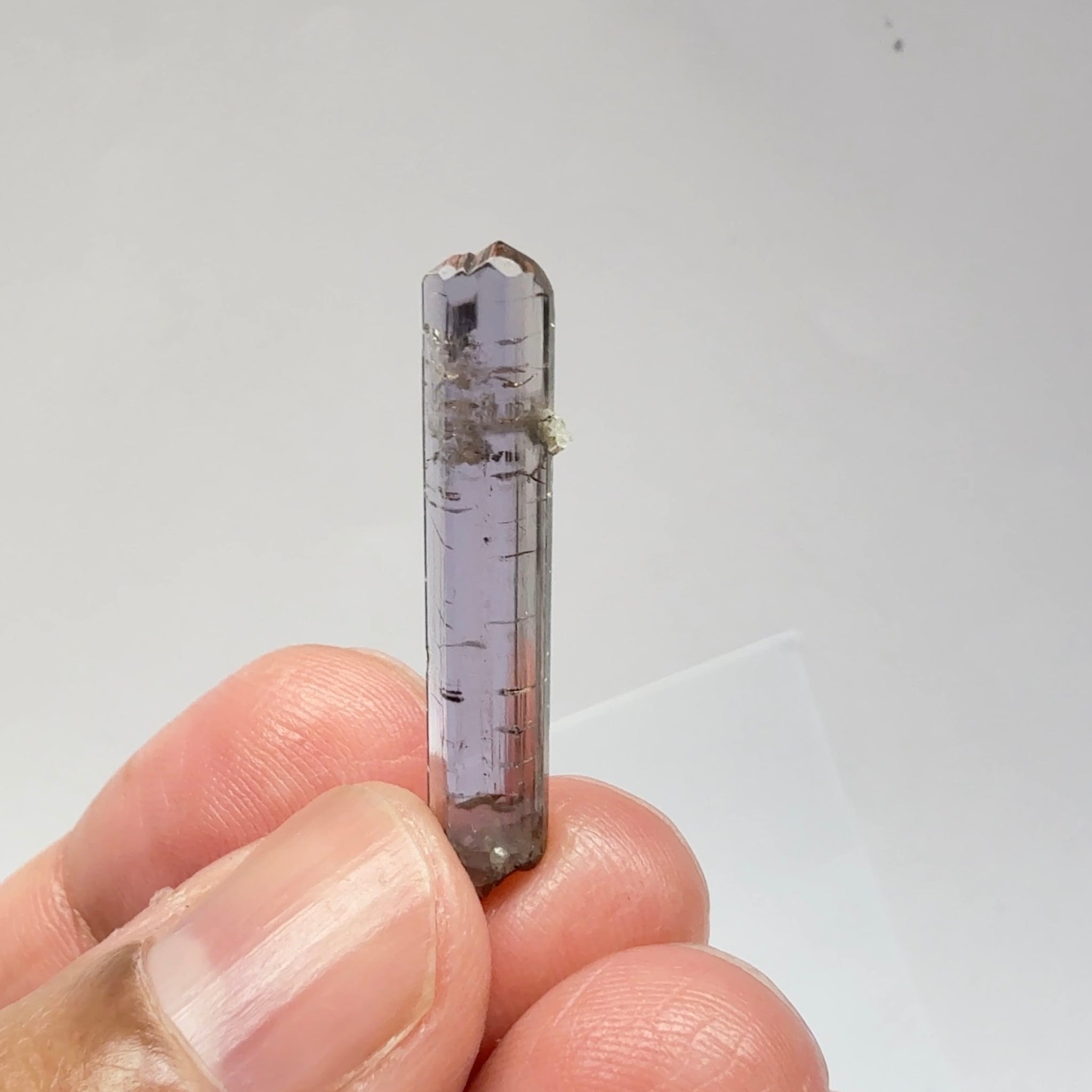 Tanzanite Crystal, 6.65ct, Tanzania, Unheated Untreated, 31.20 x 2.90 x 5.70mm