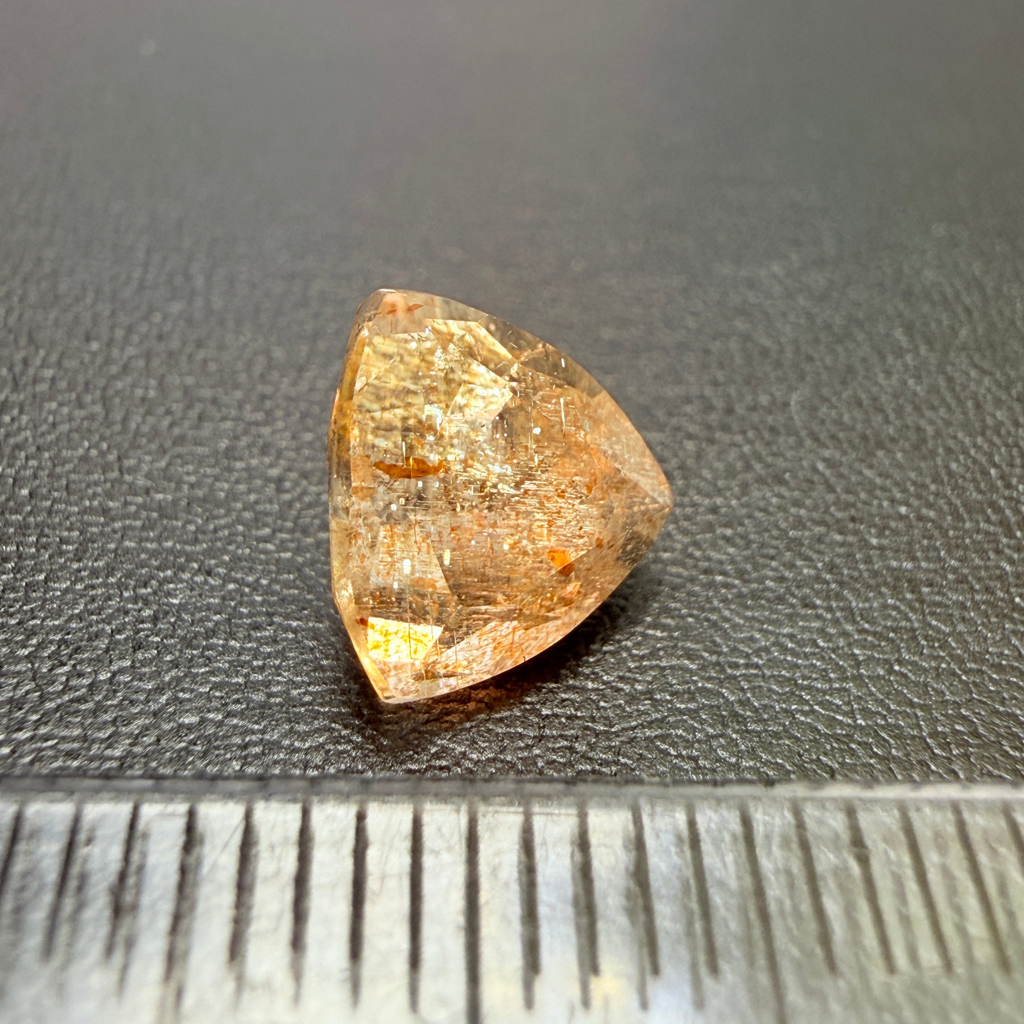 Confetti Sunstone, 1.98ct, Tanzania, Untreated Unheated