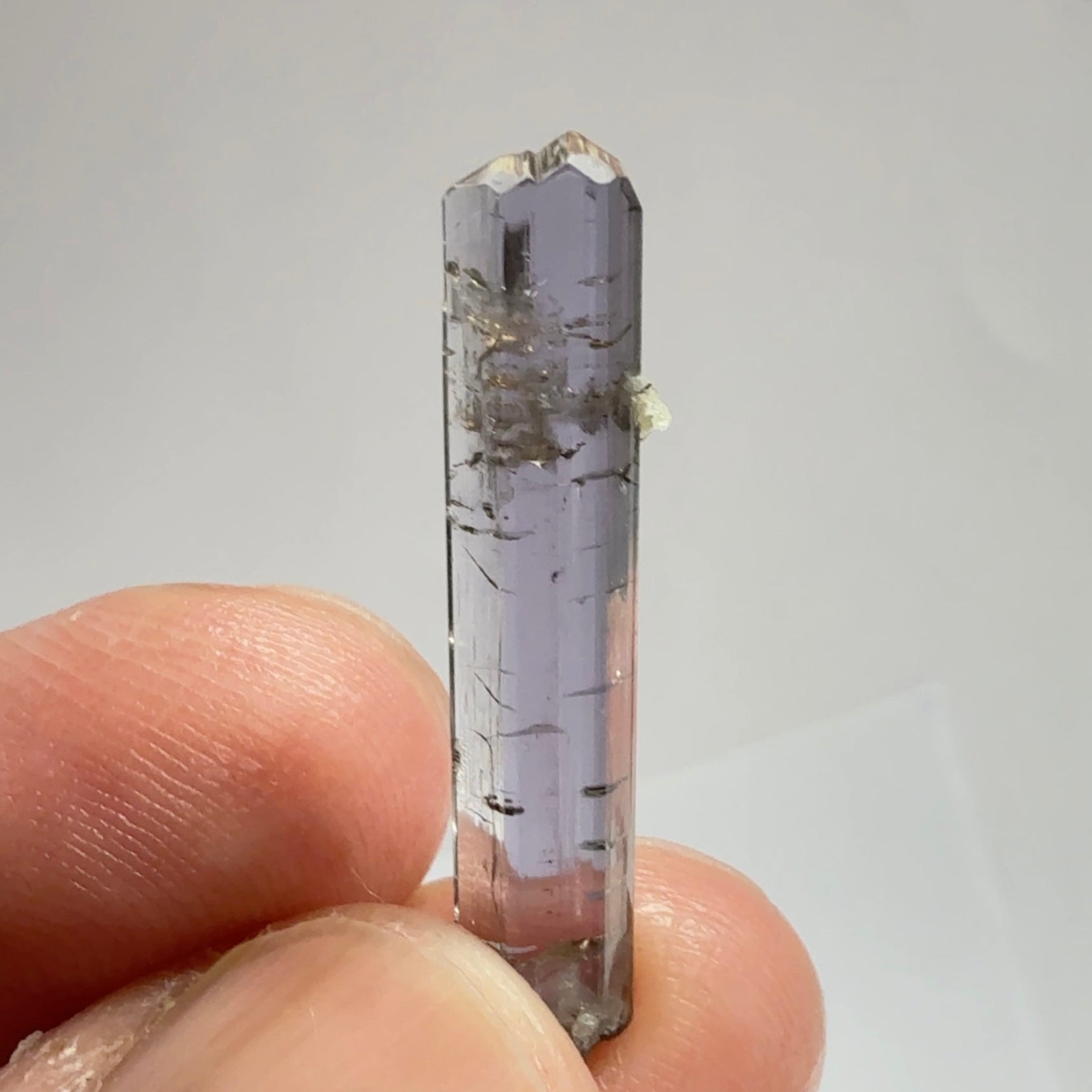 Tanzanite Crystal, 6.65ct, Tanzania, Unheated Untreated, 31.20 x 2.90 x 5.70mm