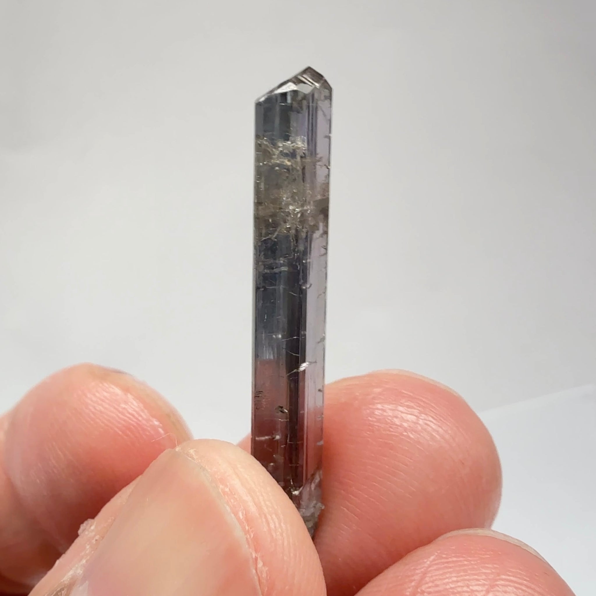 Tanzanite Crystal, 6.65ct, Tanzania, Unheated Untreated, 31.20 x 2.90 x 5.70mm