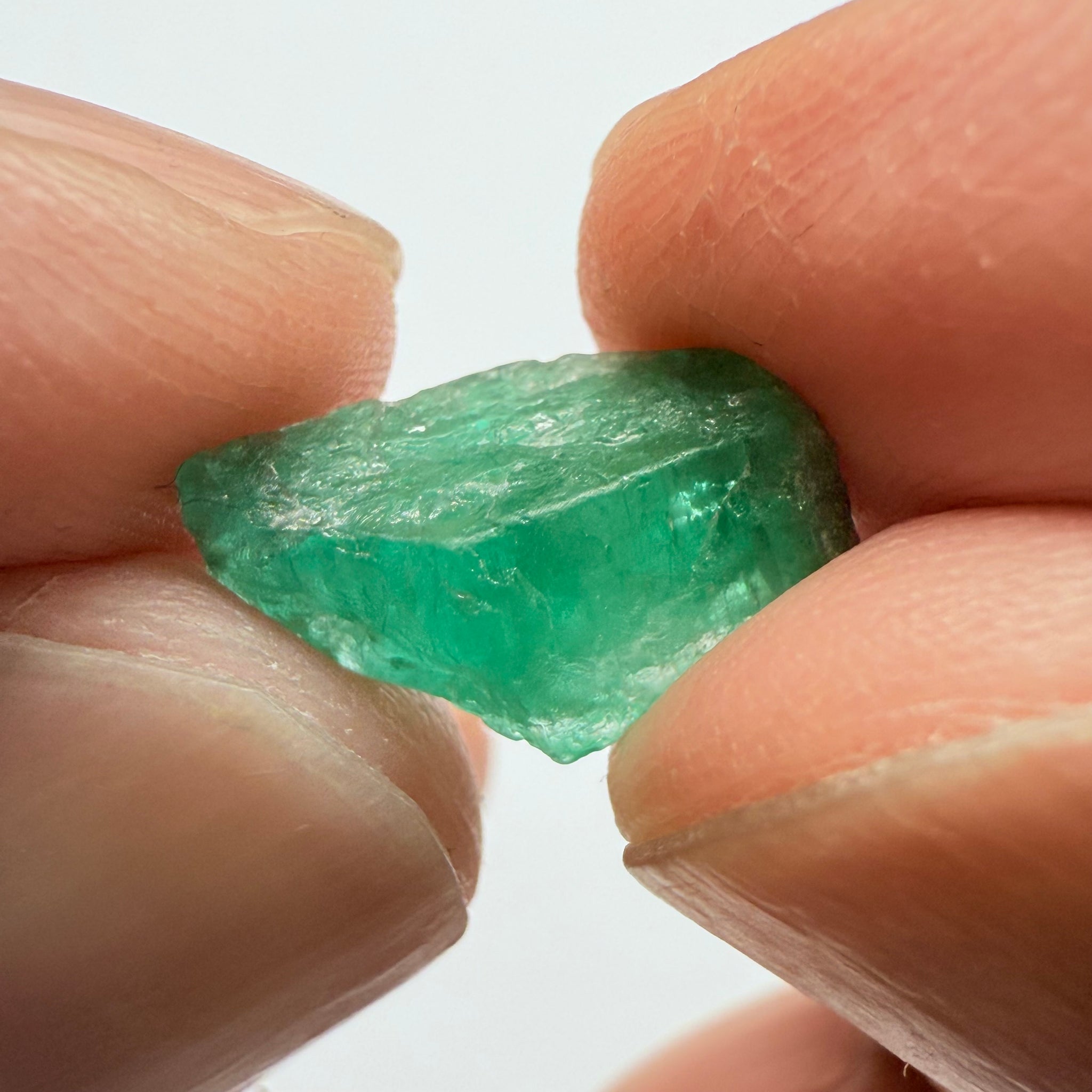 Emerald, 3.81ct, Tanzania, Untreated Unheated, no oil