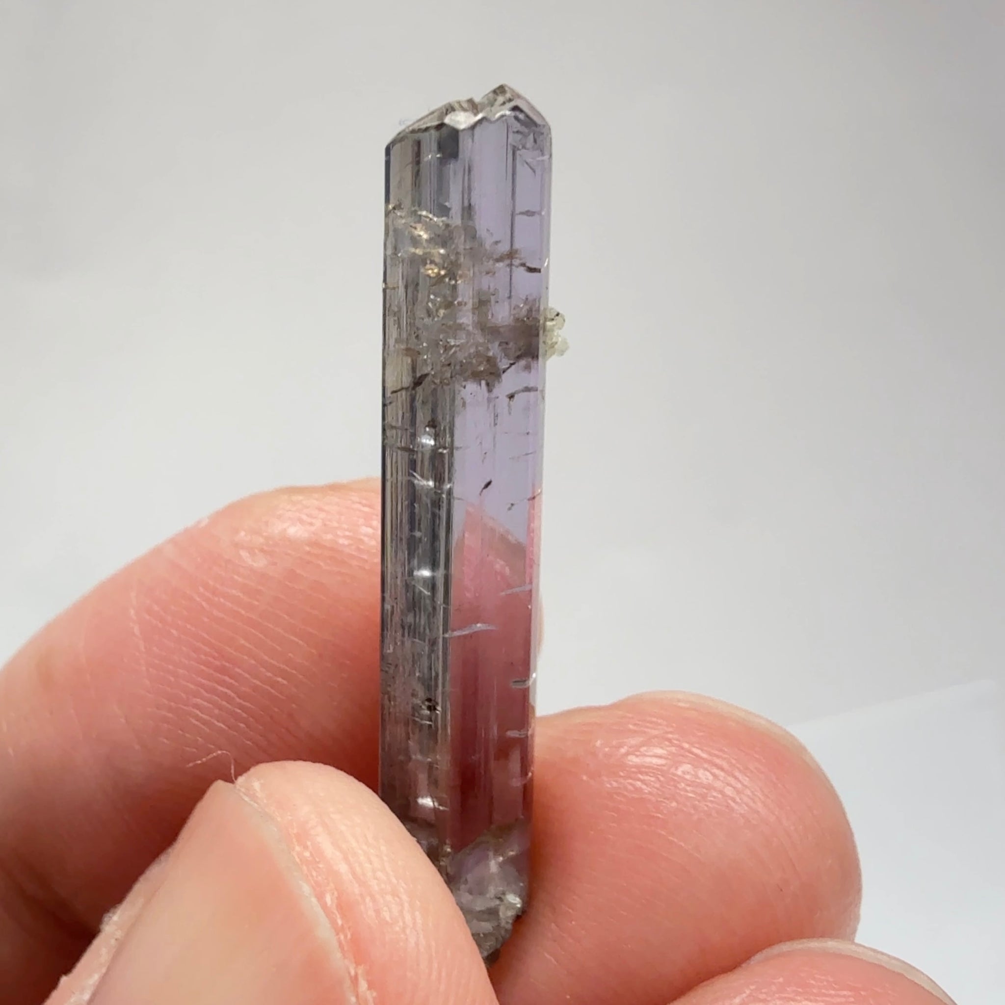 Tanzanite Crystal, 6.65ct, Tanzania, Unheated Untreated, 31.20 x 2.90 x 5.70mm