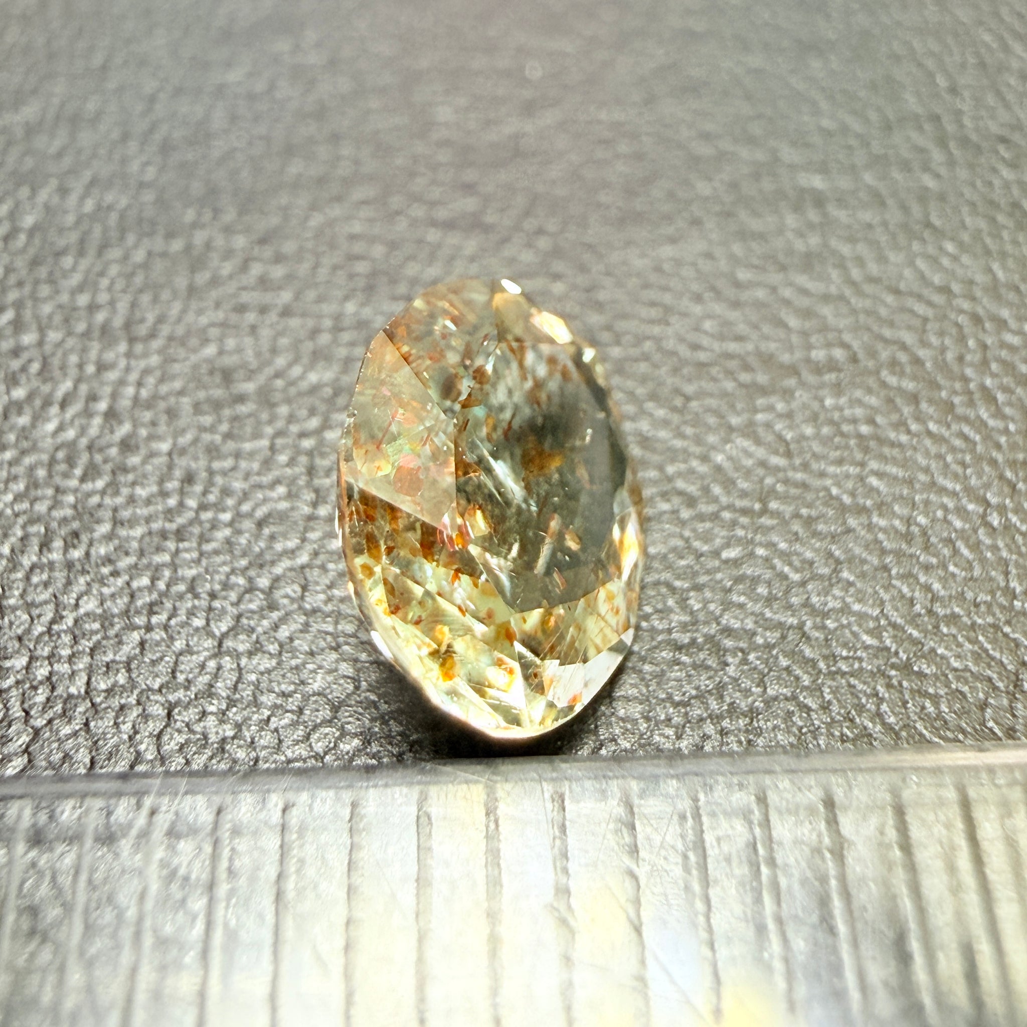 Confetti Sunstone, 1.17ct, Tanzania, Untreated Unheated