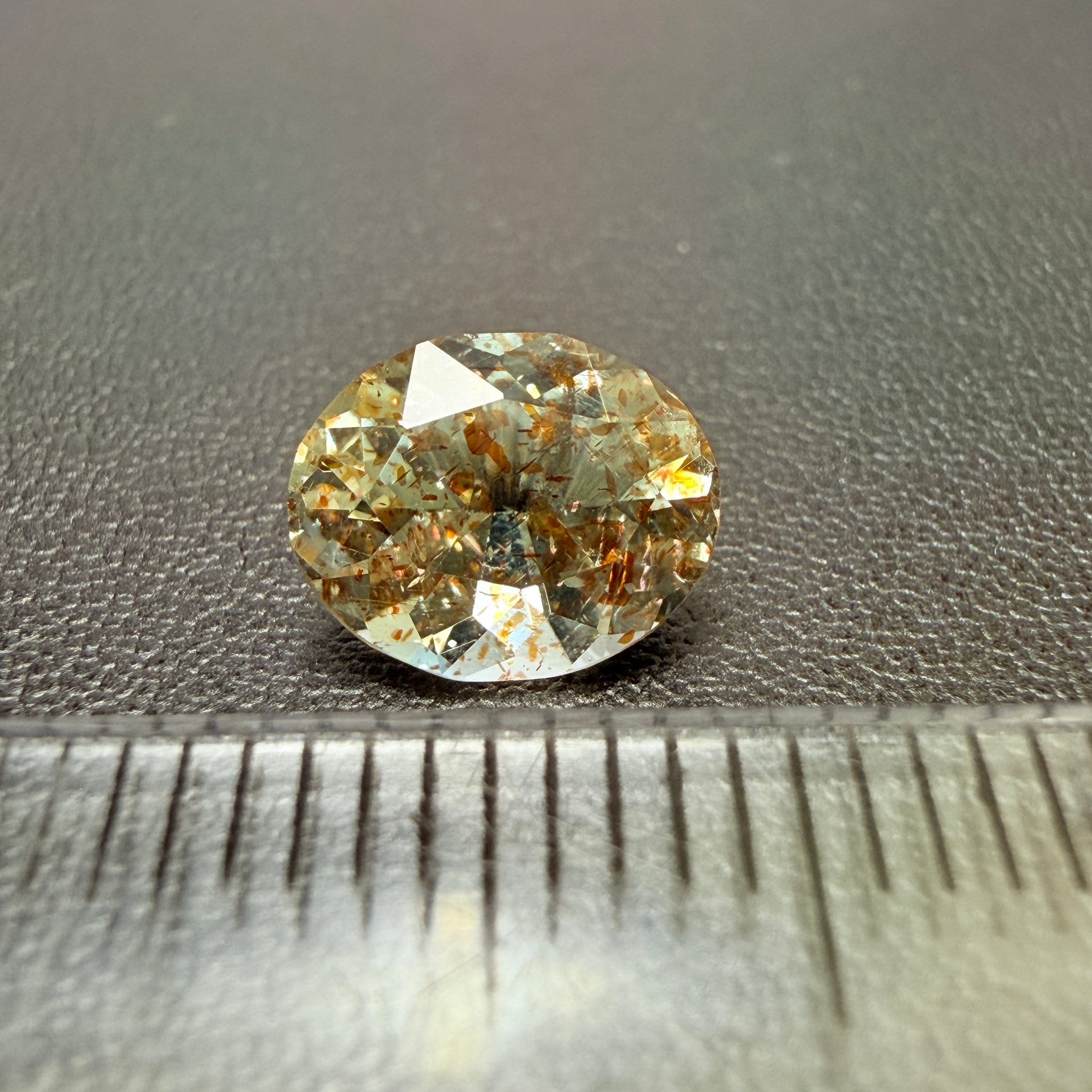 Confetti Sunstone, 1.17ct, Tanzania, Untreated Unheated