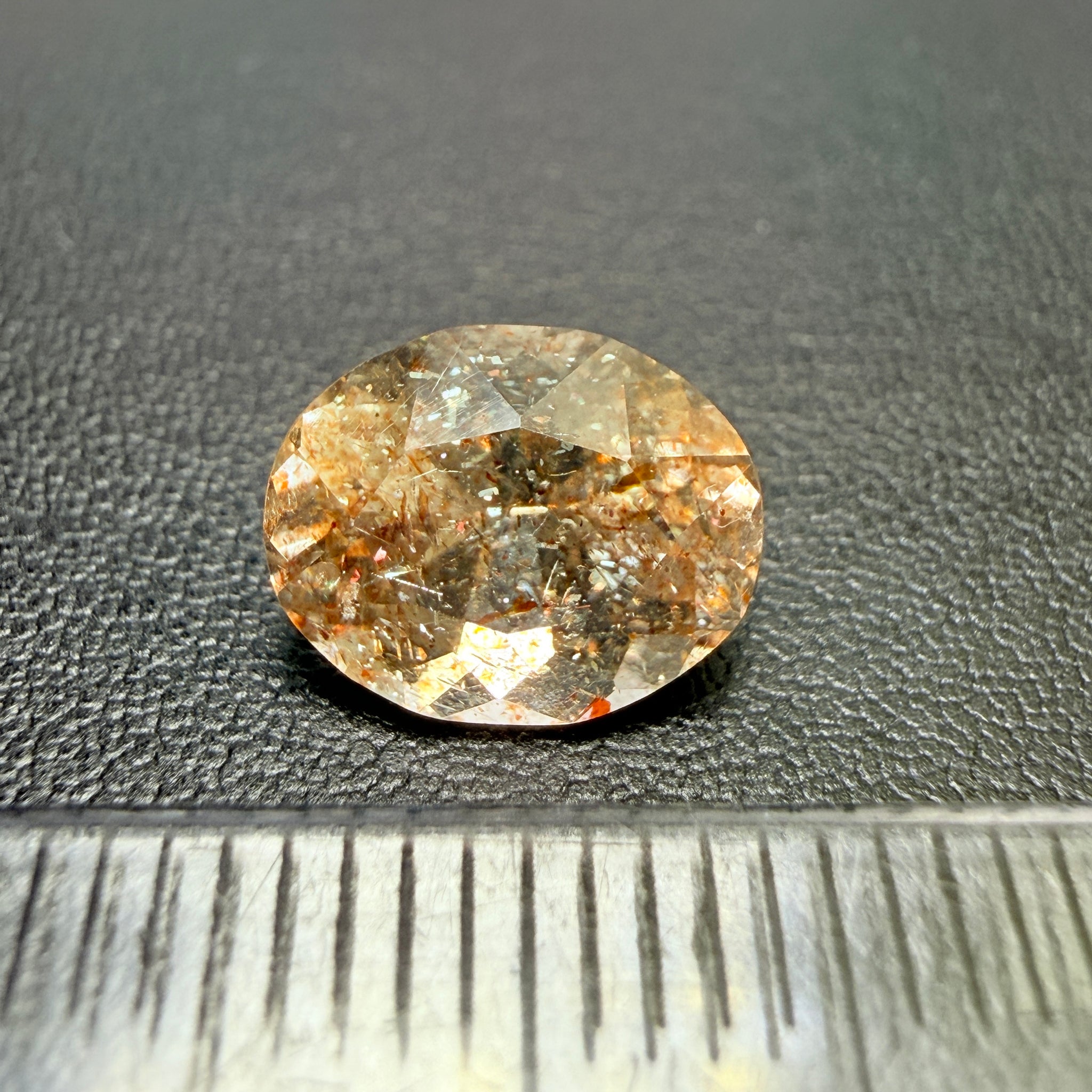 Confetti Sunstone, 2.25ct, Tanzania, Untreated Unheated