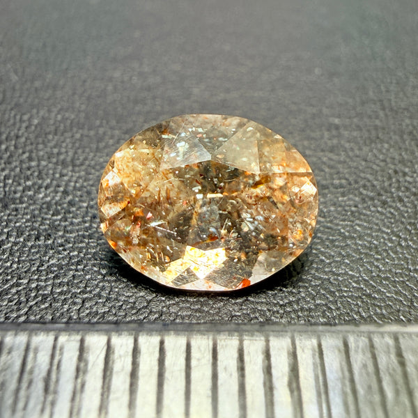 Confetti Sunstone, 2.25ct, Tanzania, Untreated Unheated