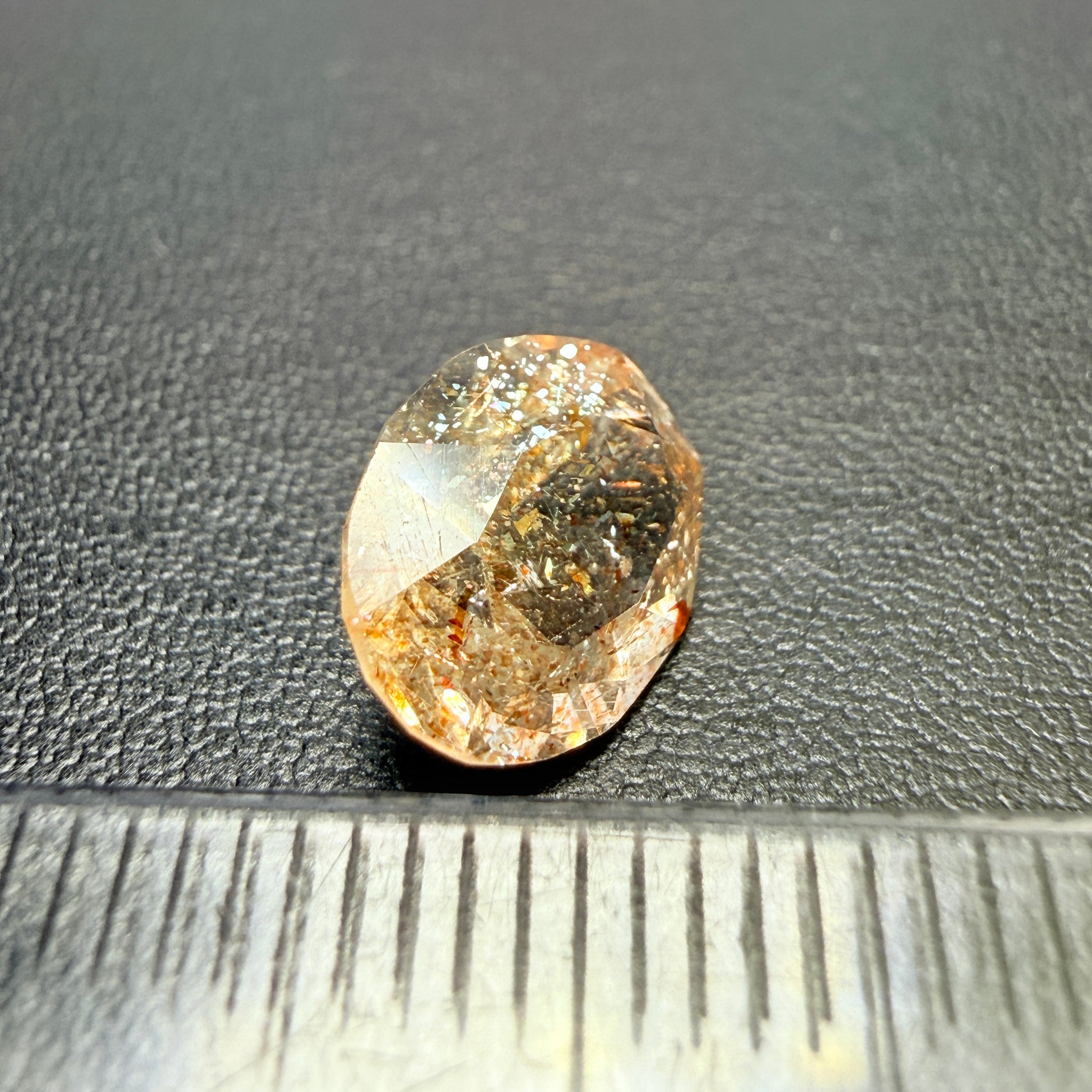 Confetti Sunstone, 2.25ct, Tanzania, Untreated Unheated