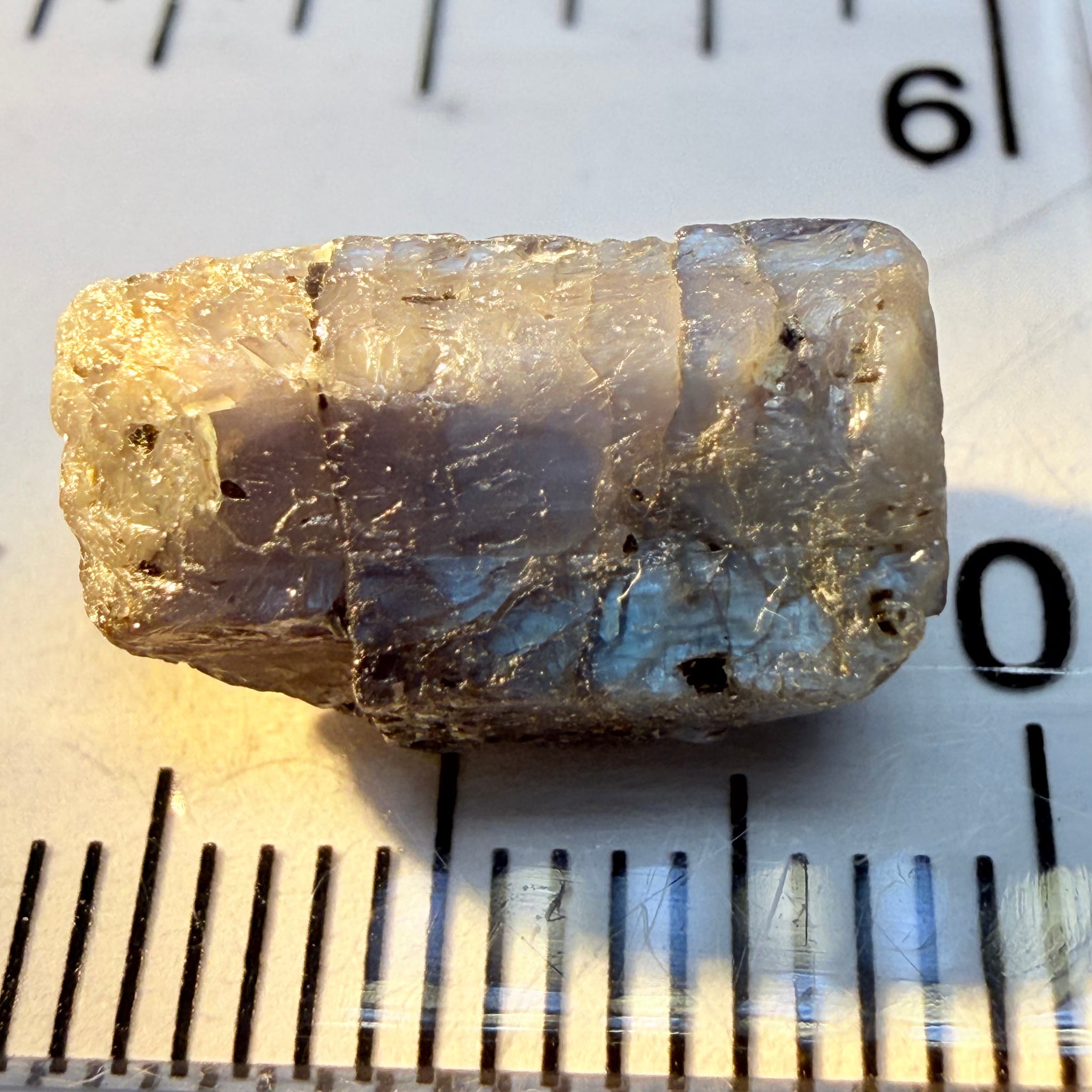 Alexandrite Crystal, 8.25ct, Manyara, Tanzania, Untreated Unheated