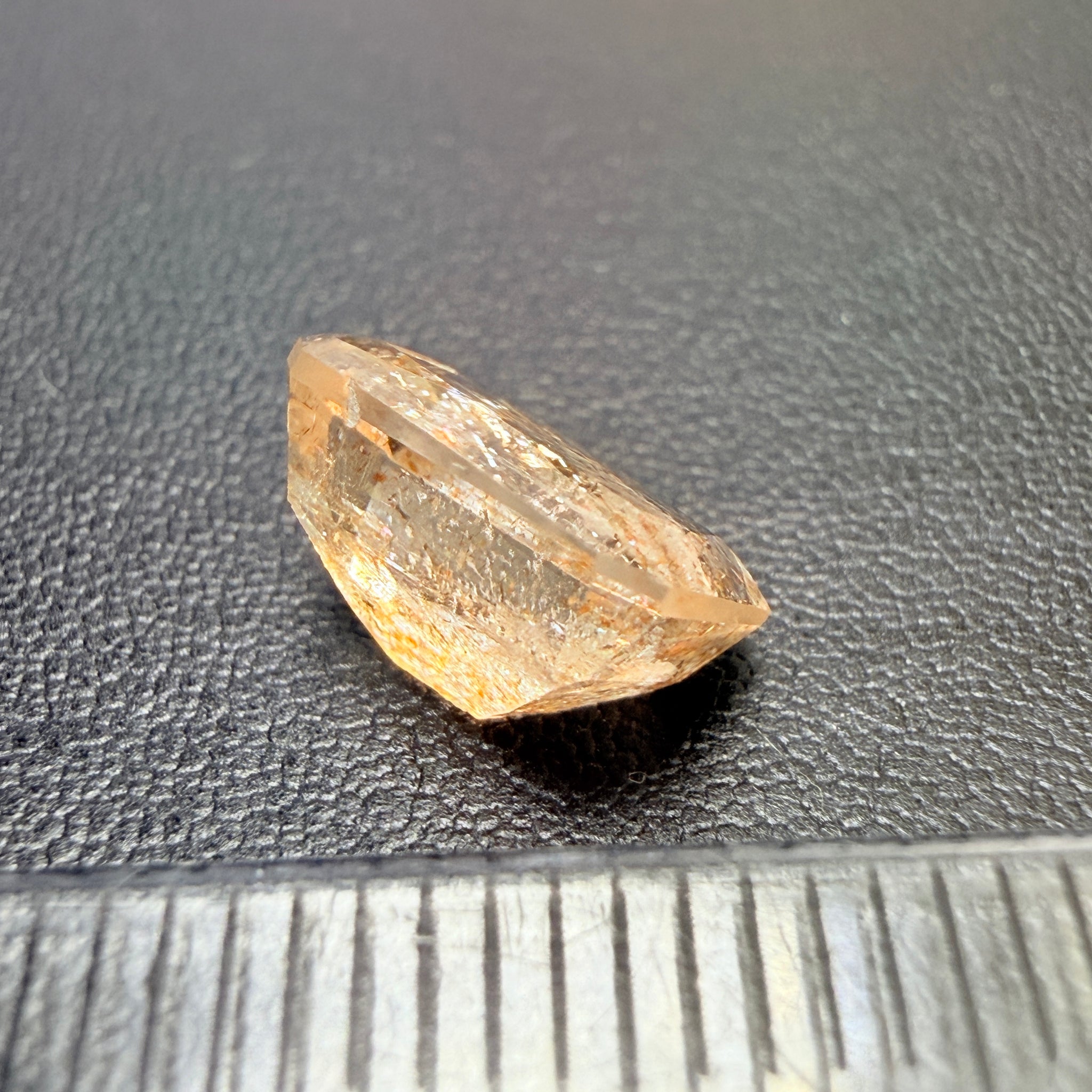 Confetti Sunstone, 2.27ct, Tanzania, Untreated Unheated