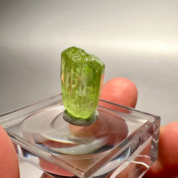 Diopside Crystal, 30.00ct, Merelani, Tanzania, Untreated Unheated. 20.2 x 14.5 x 9.7mm