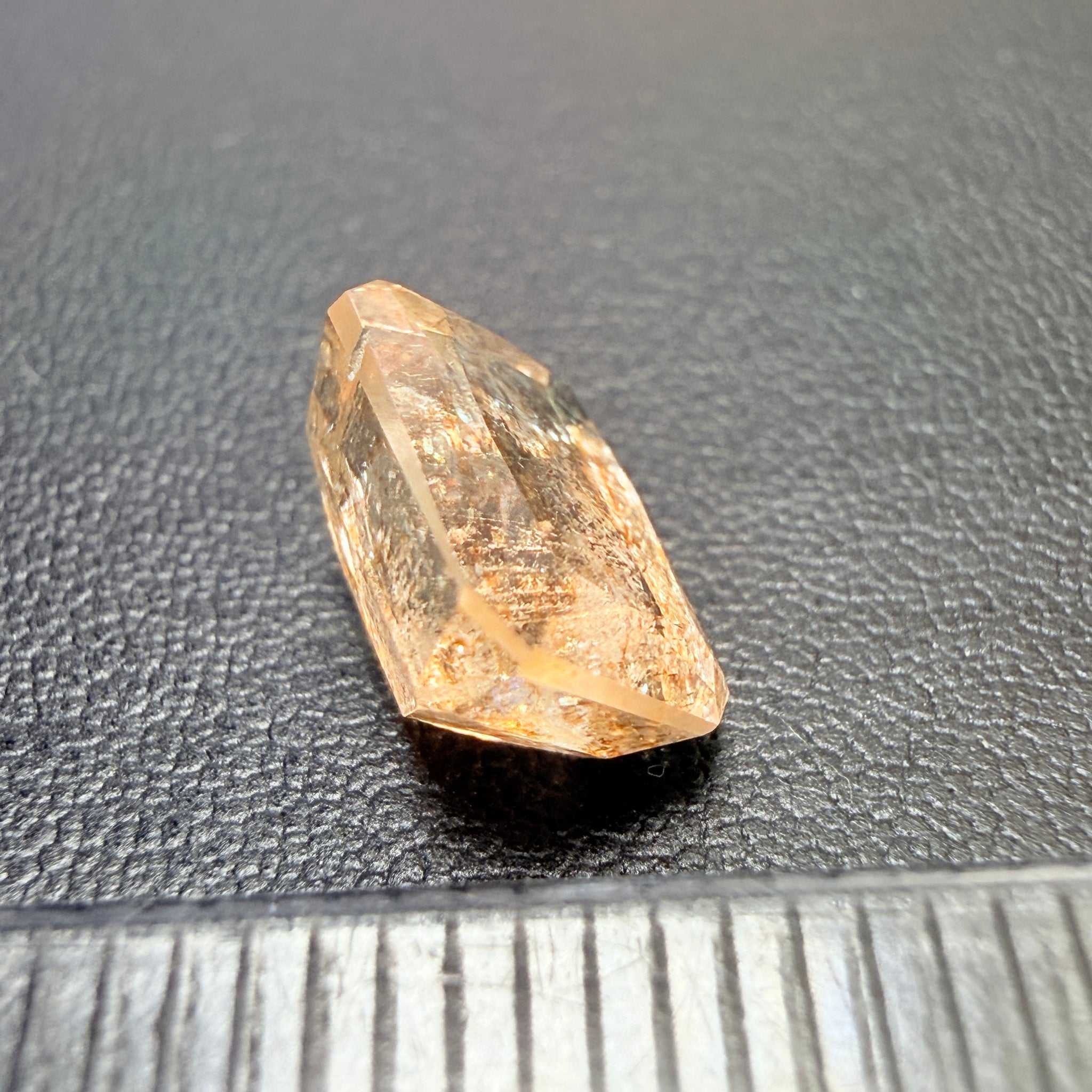 Confetti Sunstone, 2.27ct, Tanzania, Untreated Unheated