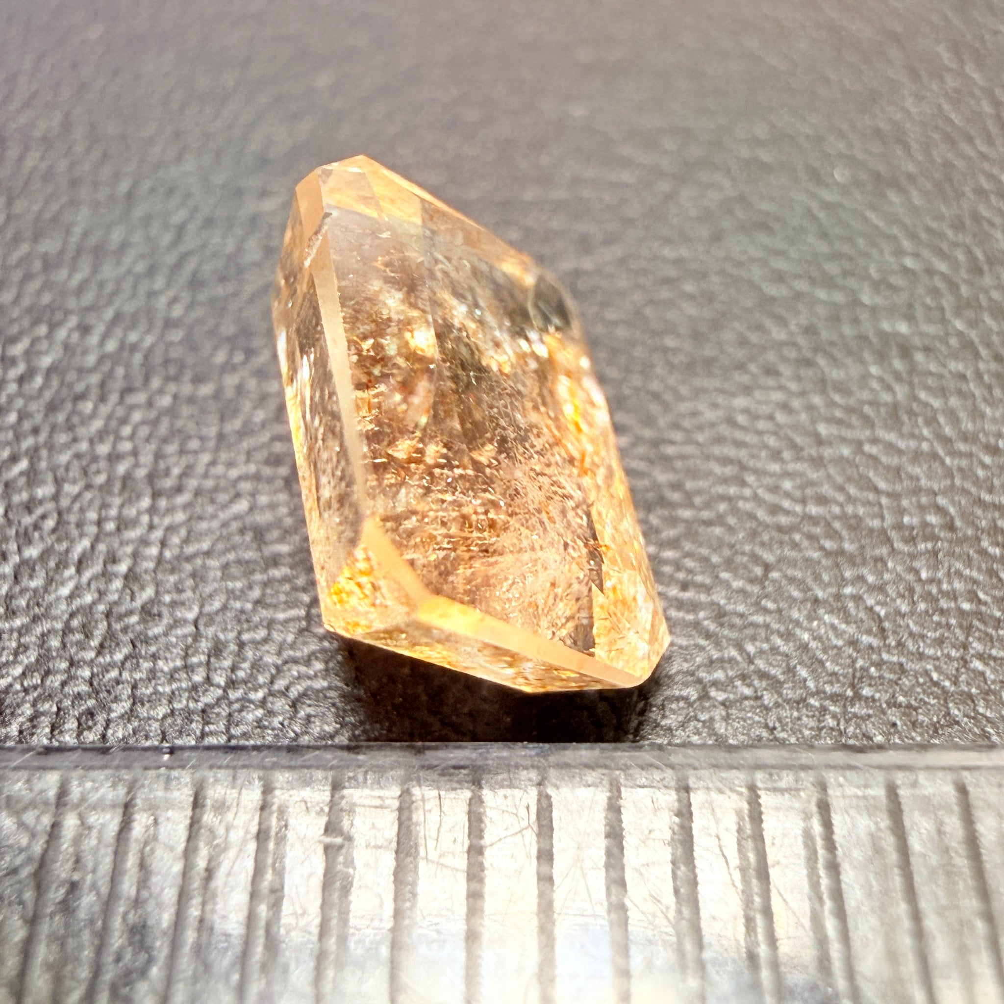 Confetti Sunstone, 2.27ct, Tanzania, Untreated Unheated