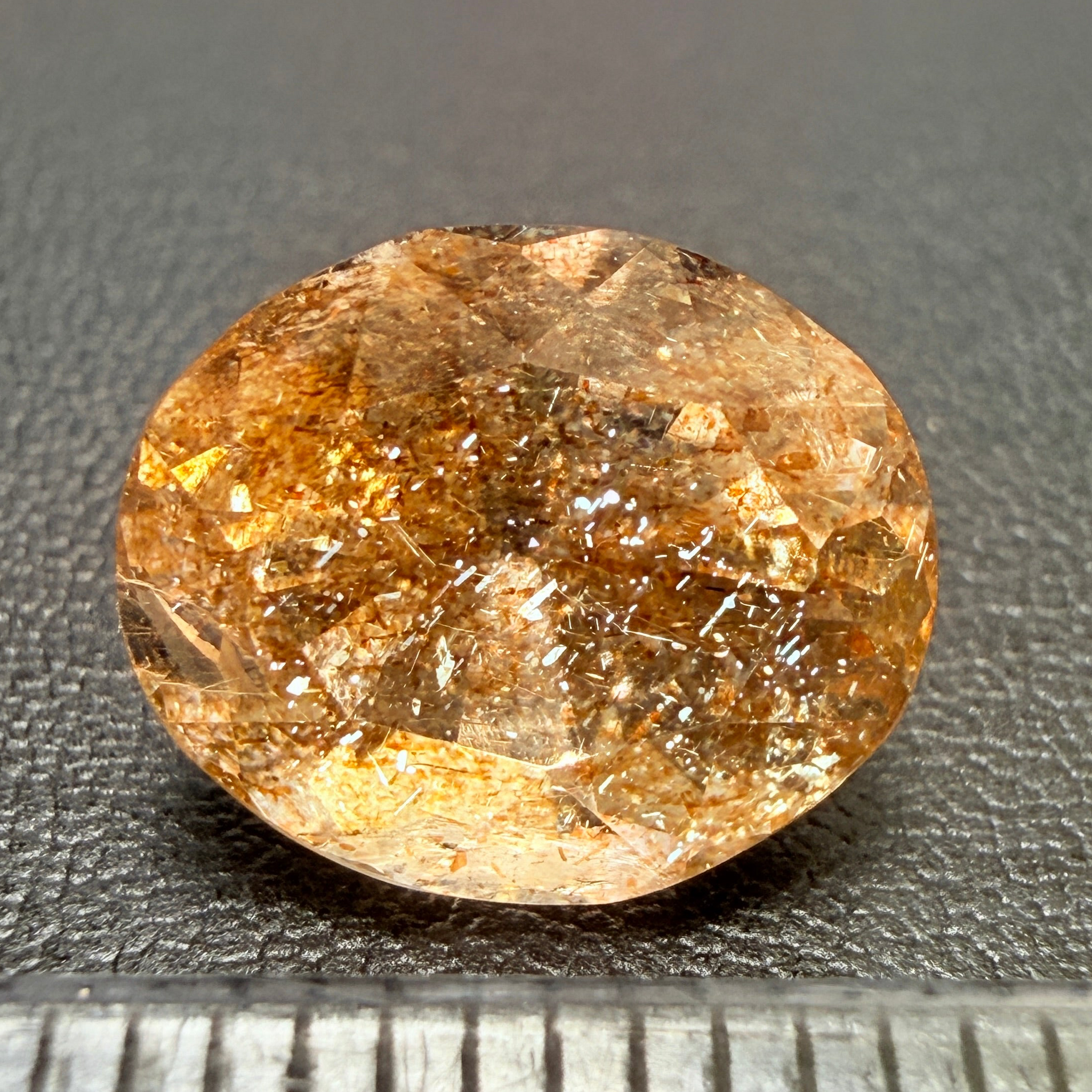 Confetti Sunstone, 3.75ct, Tanzania, Untreated Unheated