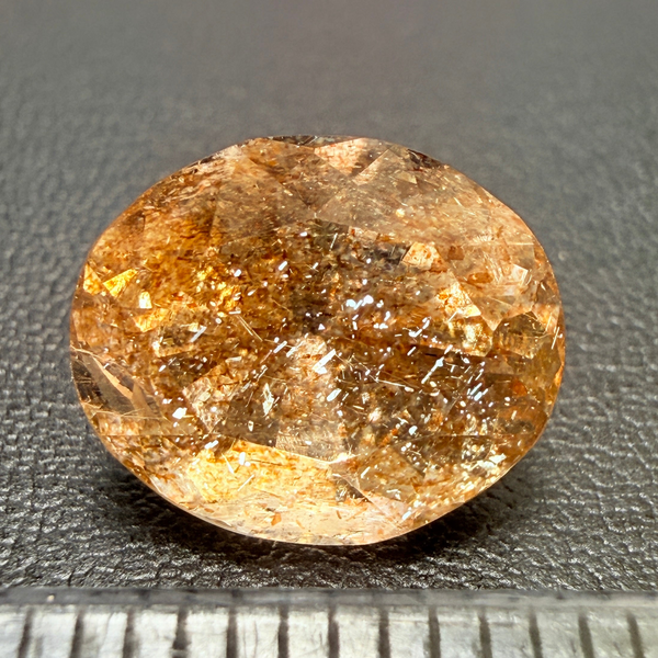 Confetti Sunstone, 3.75ct, Tanzania, Untreated Unheated