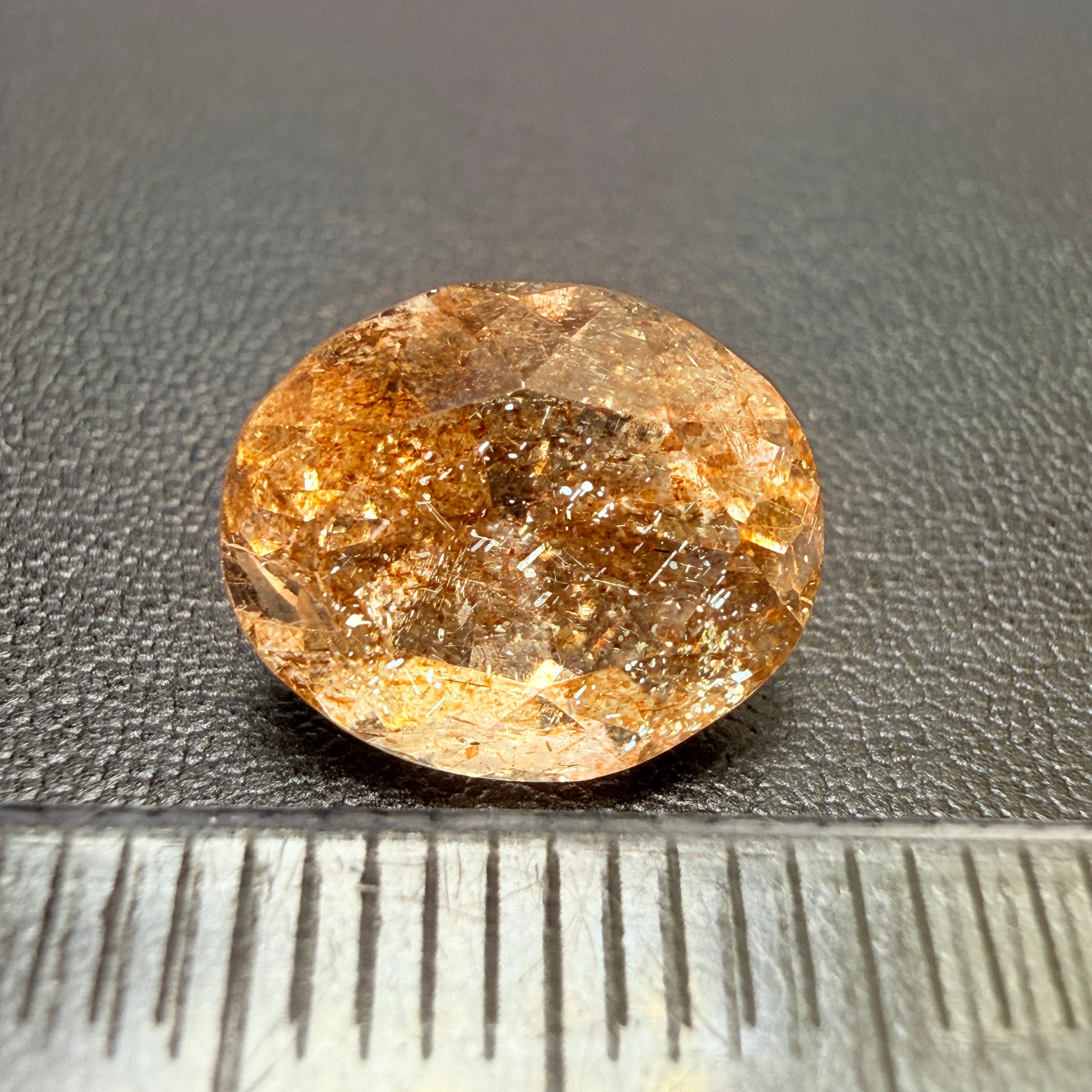Confetti Sunstone, 3.75ct, Tanzania, Untreated Unheated