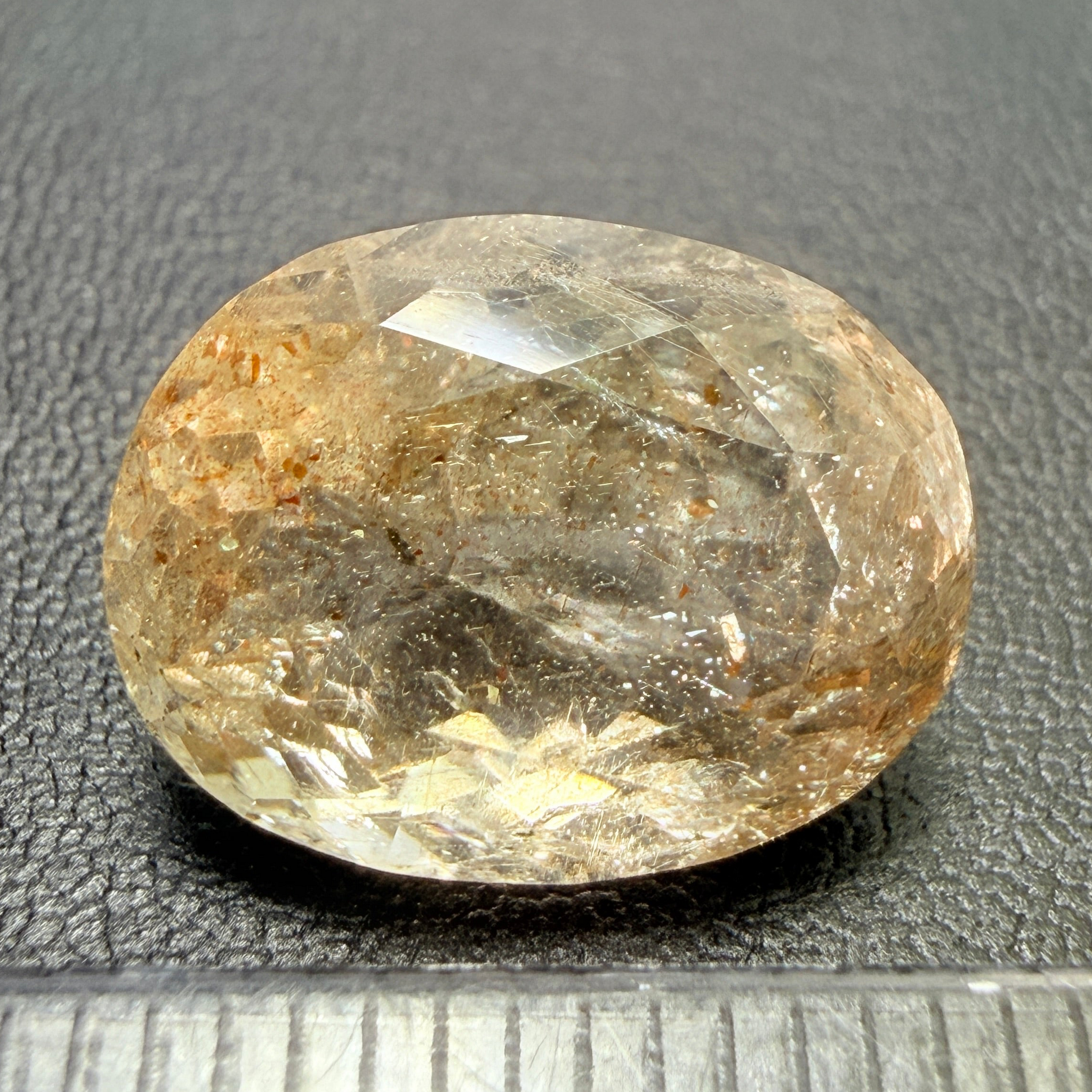 Confetti Sunstone, 5.90ct, Tanzania, Untreated Unheated