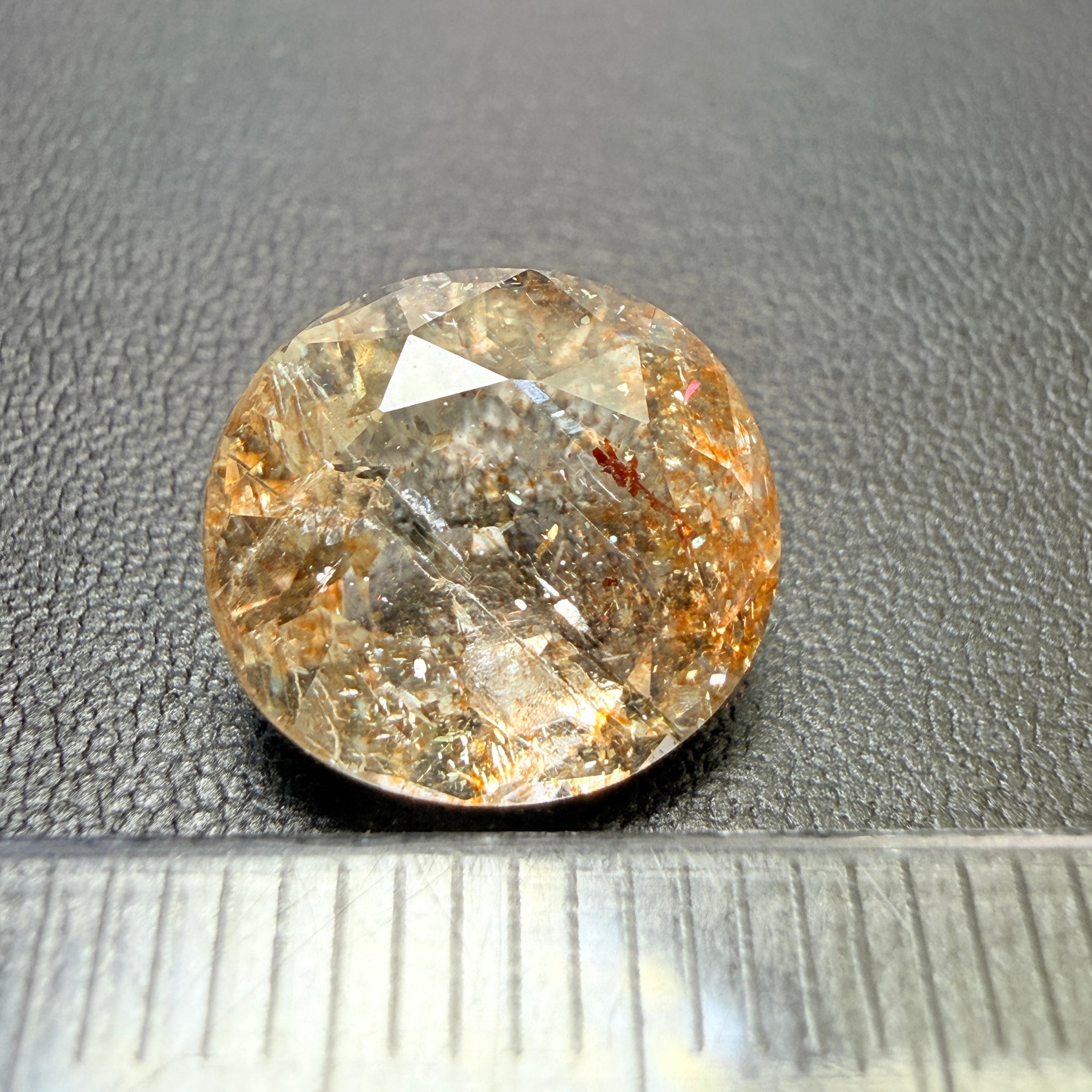 Confetti Sunstone, 4.50ct, Tanzania, Untreated Unheated