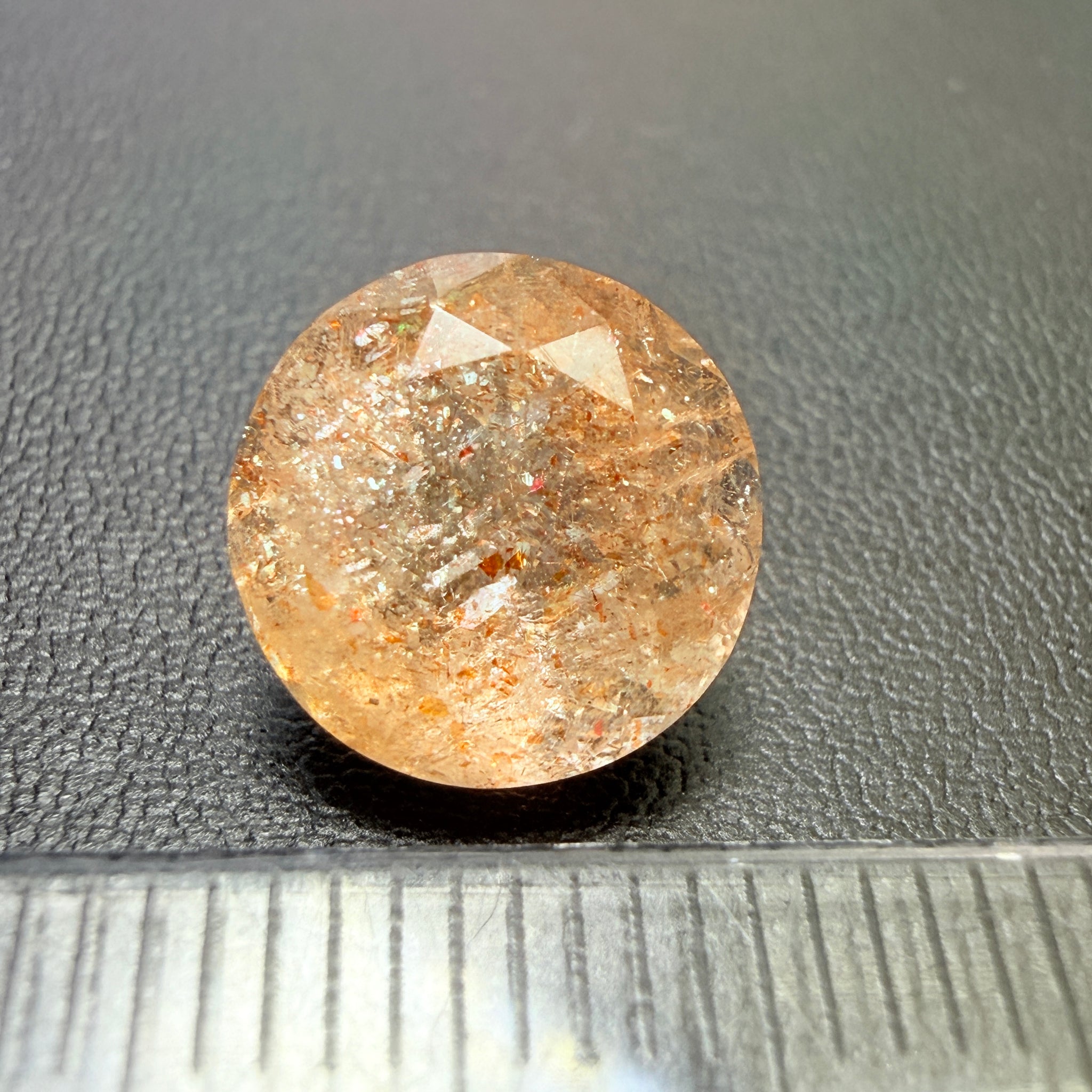 Confetti Sunstone, 3.95ct, Tanzania, Untreated Unheated