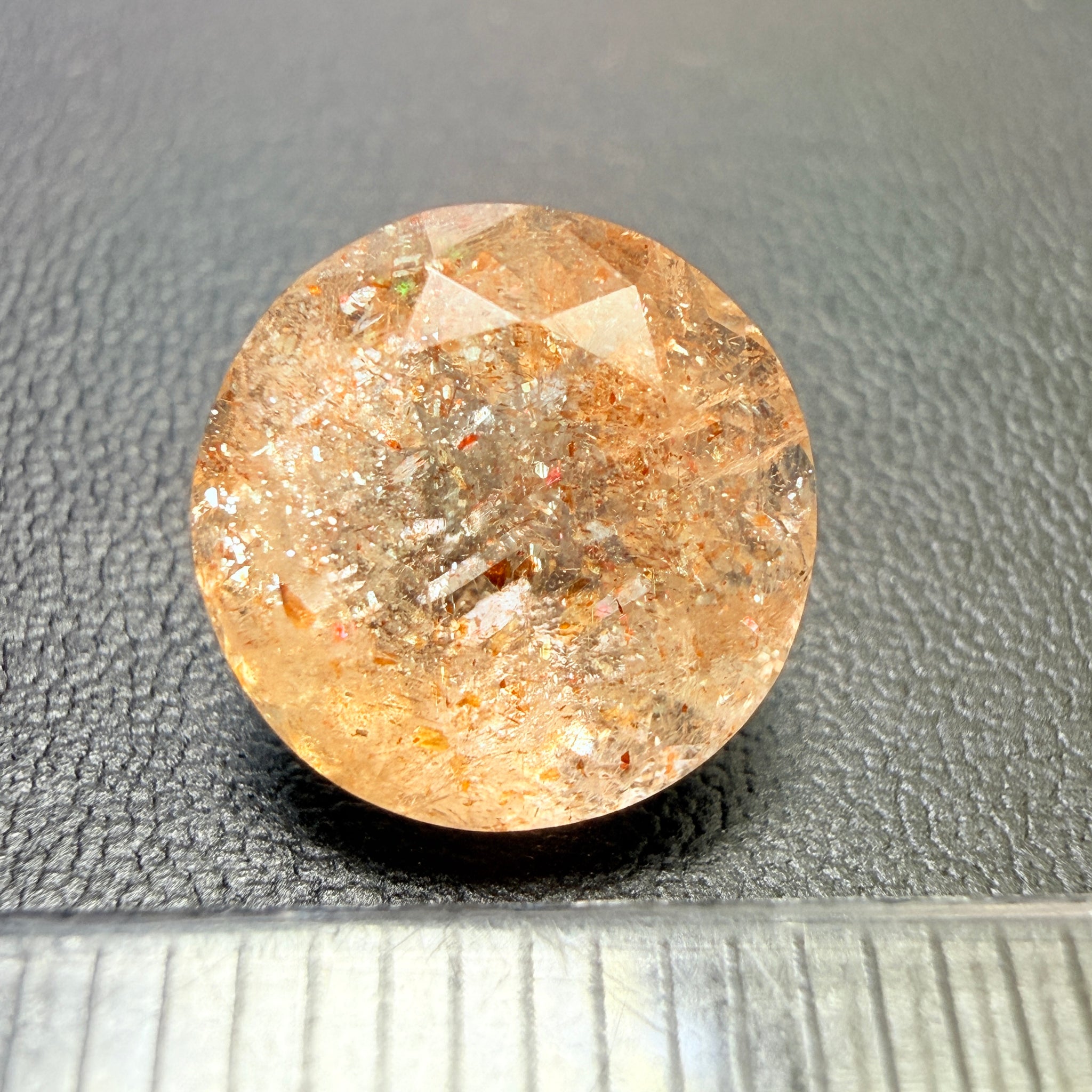 Confetti Sunstone, 3.95ct, Tanzania, Untreated Unheated