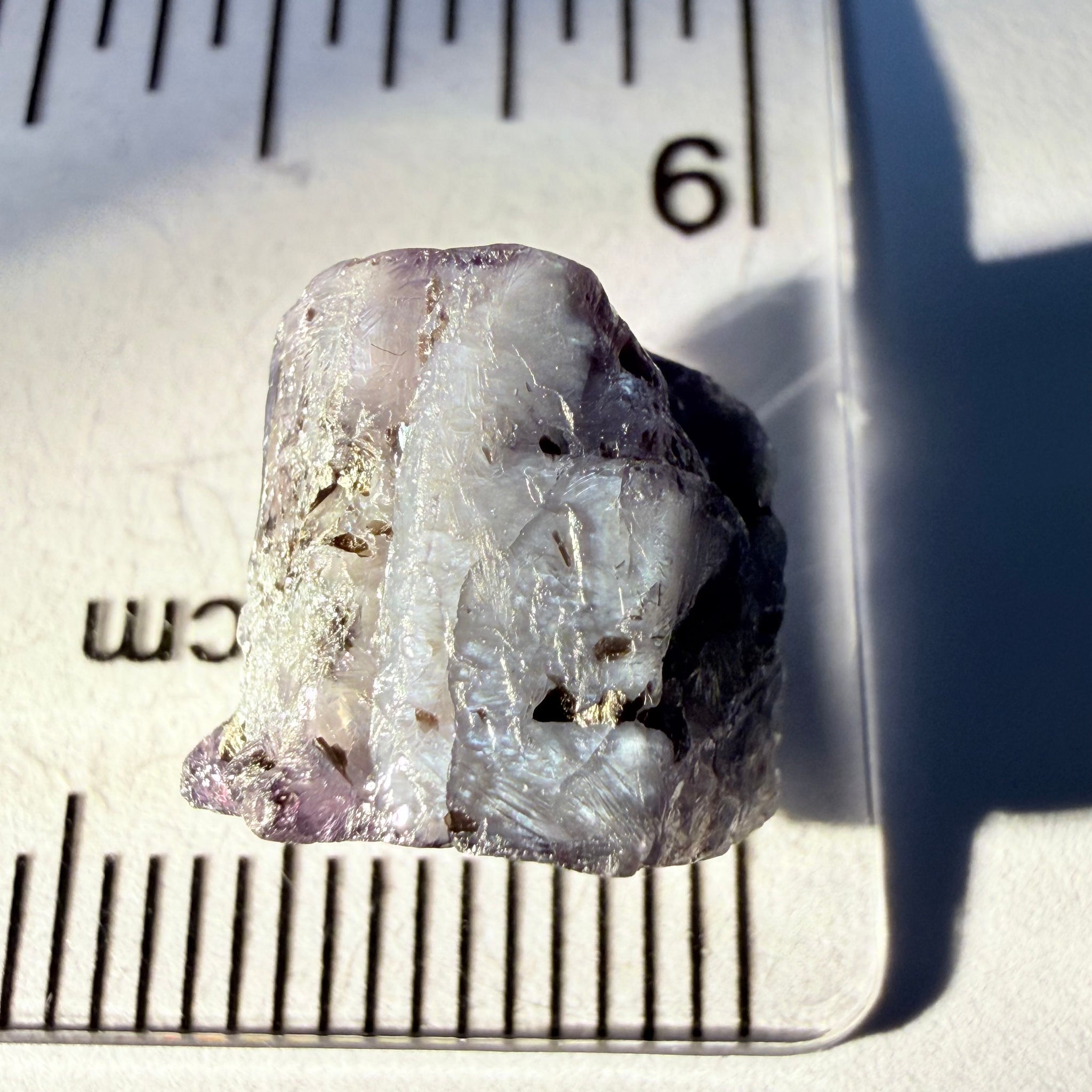 Alexandrite Crystal, 11.36ct, Manyara, Tanzania, Untreated Unheated, free standing