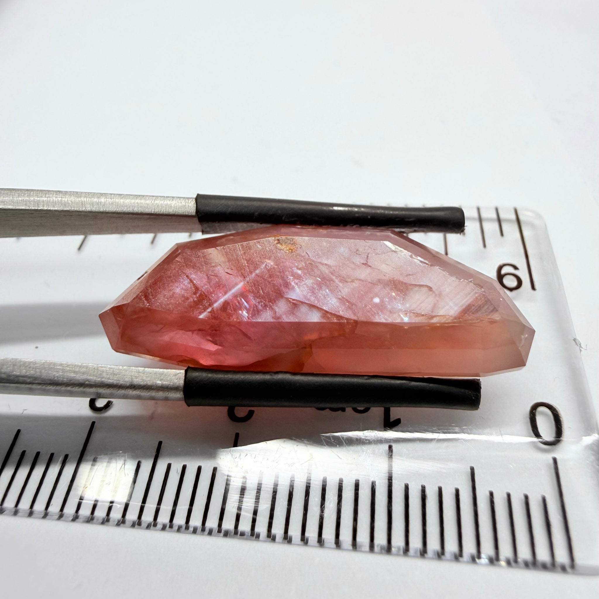 Sapphire, fancy cut double sided, make into a centrepiece for a pendant, 24.03ct, Tanzania, Untreated Unheated