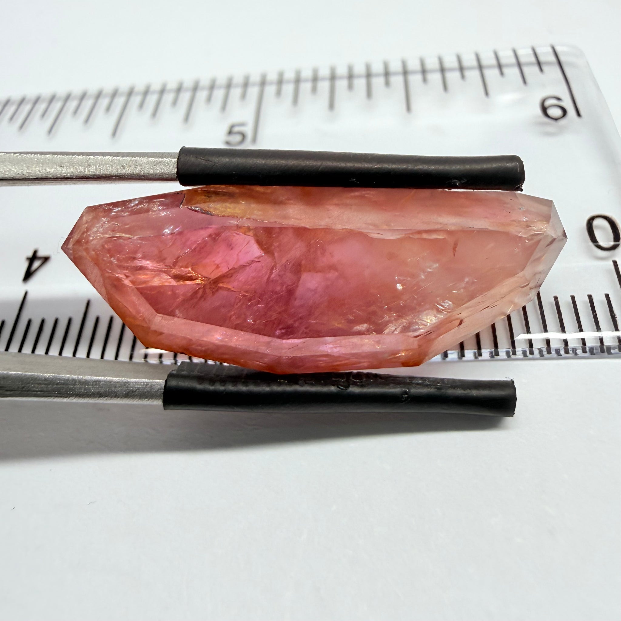 Sapphire, fancy cut double sided, make into a centrepiece for a pendant, 24.03ct, Tanzania, Untreated Unheated