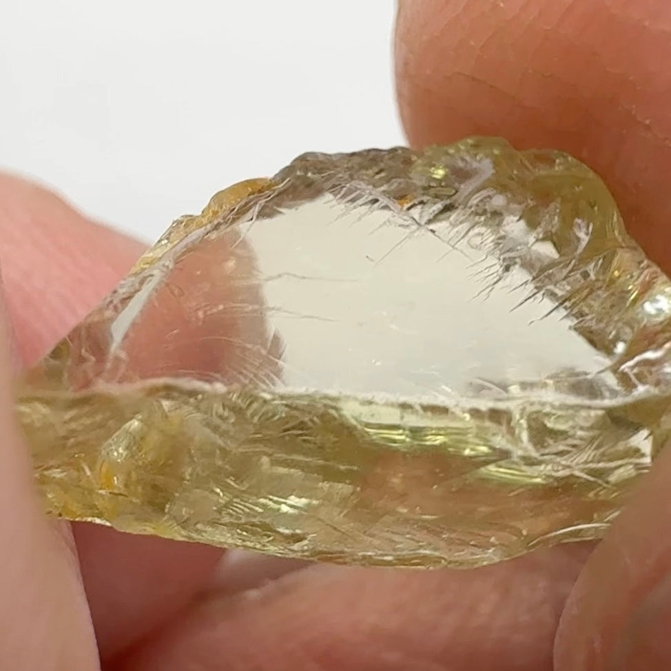 Heliodor, 6.81ct, Tanzania, Untreated Unheated, vvs-if