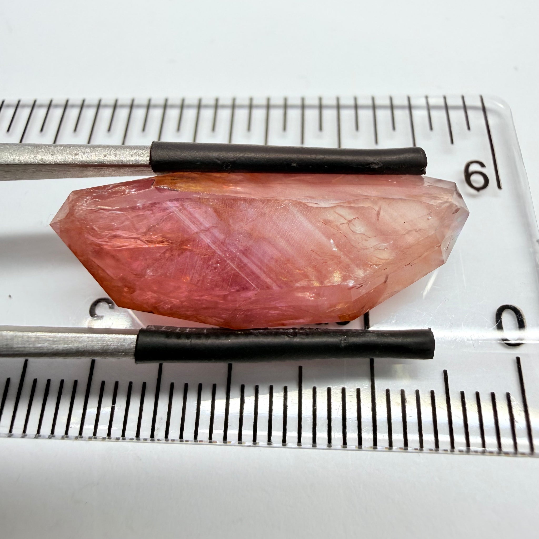 Sapphire, fancy cut double sided, make into a centrepiece for a pendant, 24.03ct, Tanzania, Untreated Unheated