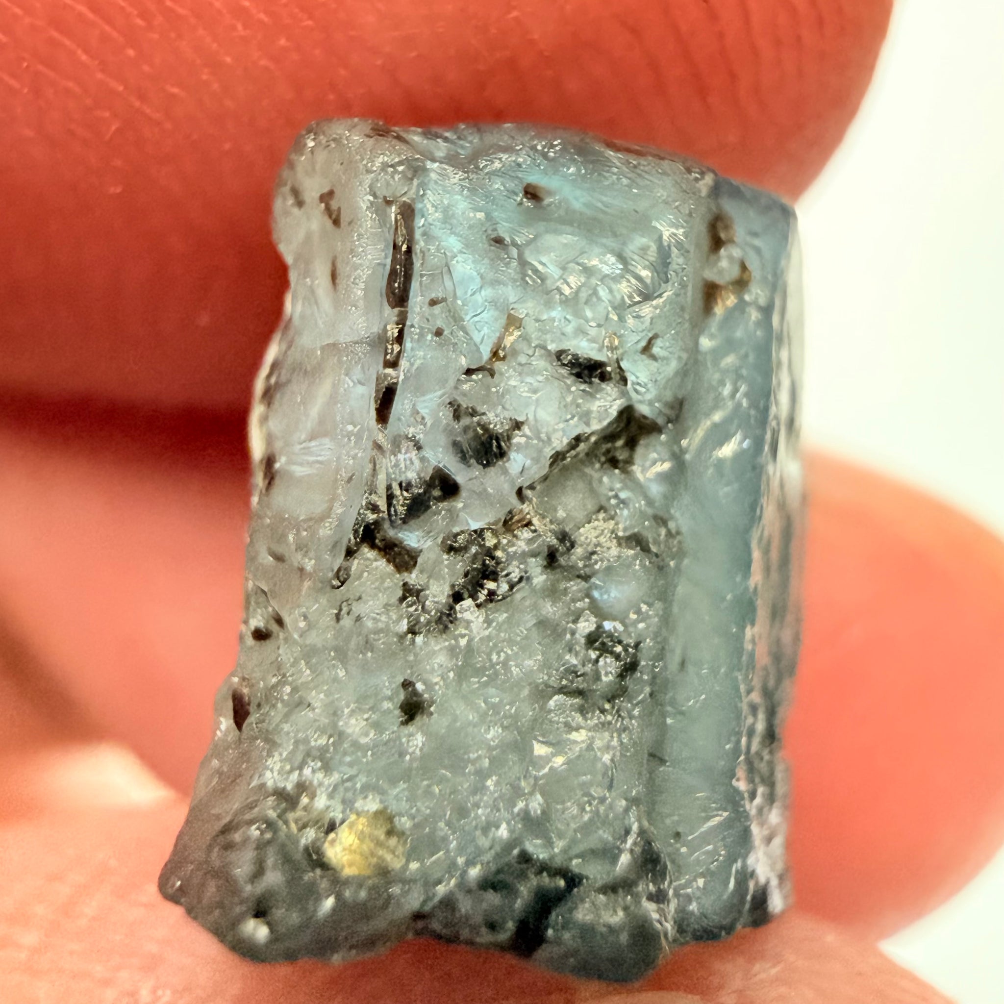 Alexandrite Crystal, 11.36ct, Manyara, Tanzania, Untreated Unheated, free standing