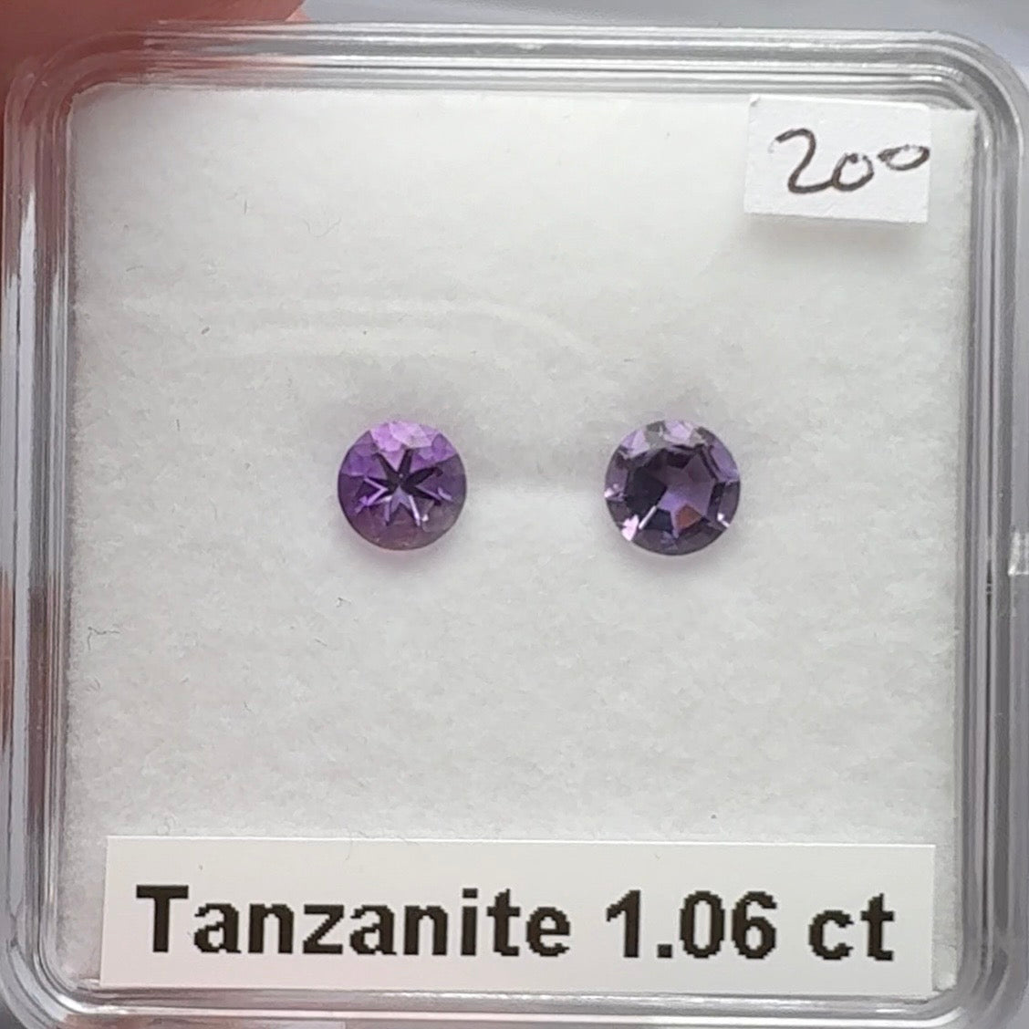 Tanzanite Box, 1.06ct, Merelani, Tanzania, Unheated Untreated
