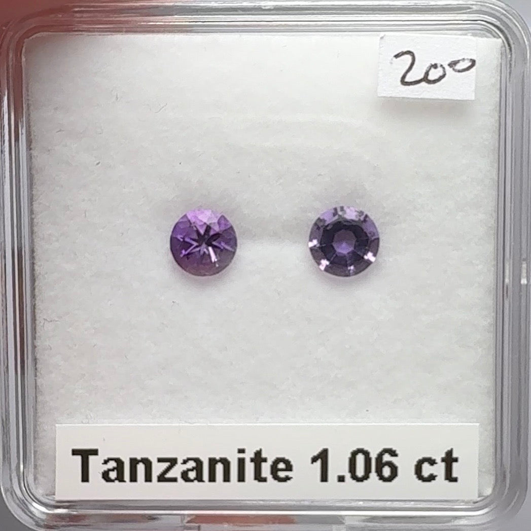 Tanzanite Box, 1.06ct, Merelani, Tanzania, Unheated Untreated