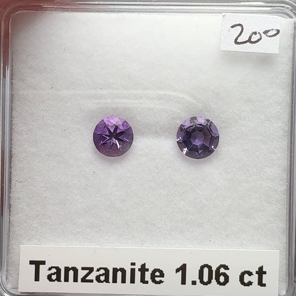 Tanzanite Box, 1.06ct, Merelani, Tanzania, Unheated Untreated