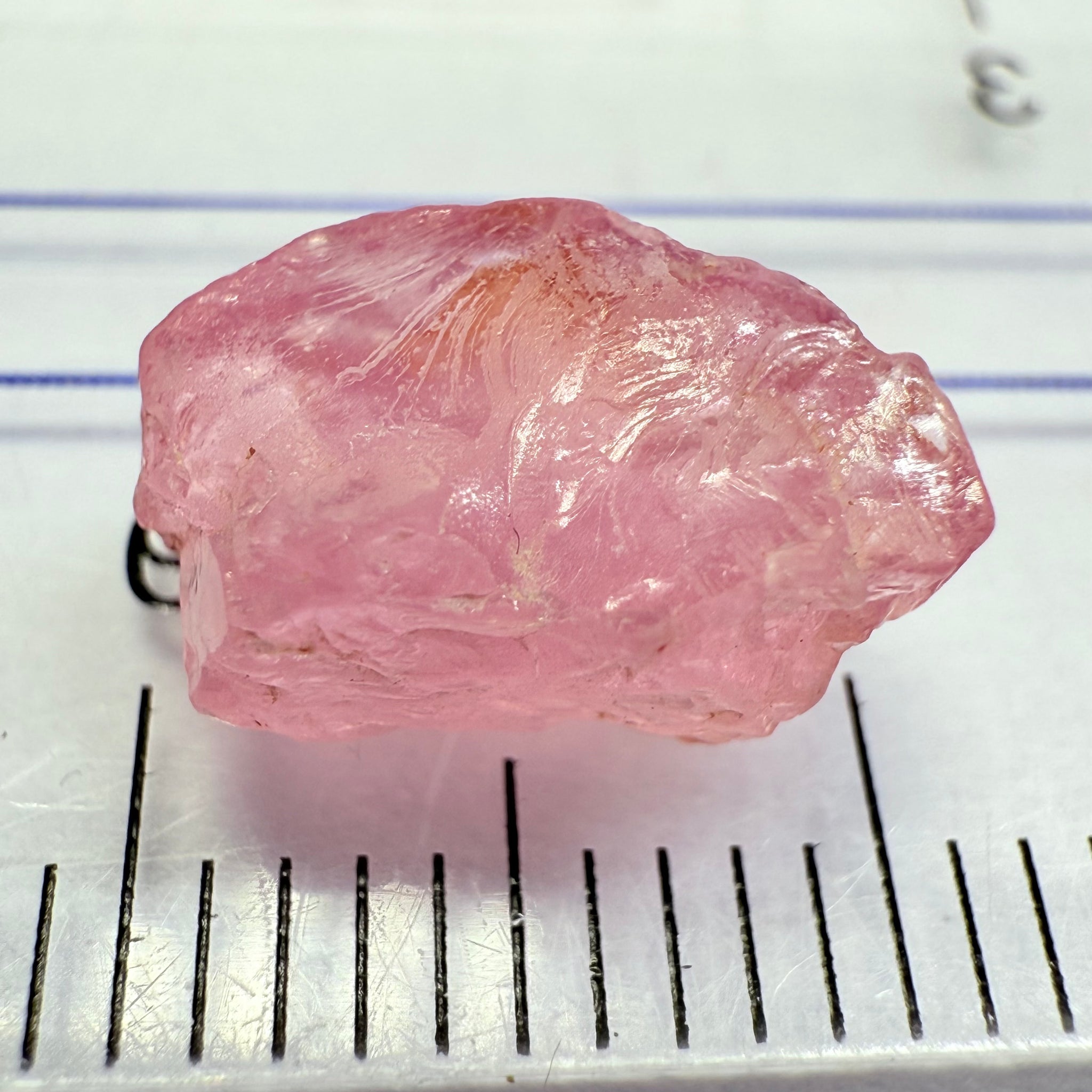 Spinel, 3.39ct, Tanzania, Untreated Unheated, Silky, with slight inclusions on the outside