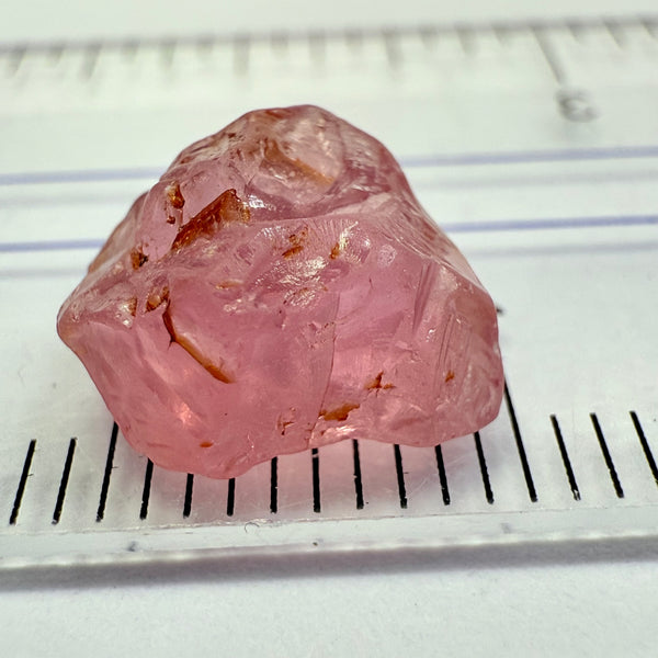 Spinel, 4.30ct, Tanzania, Untreated Unheated, Silky, with slight inclusions on the outside