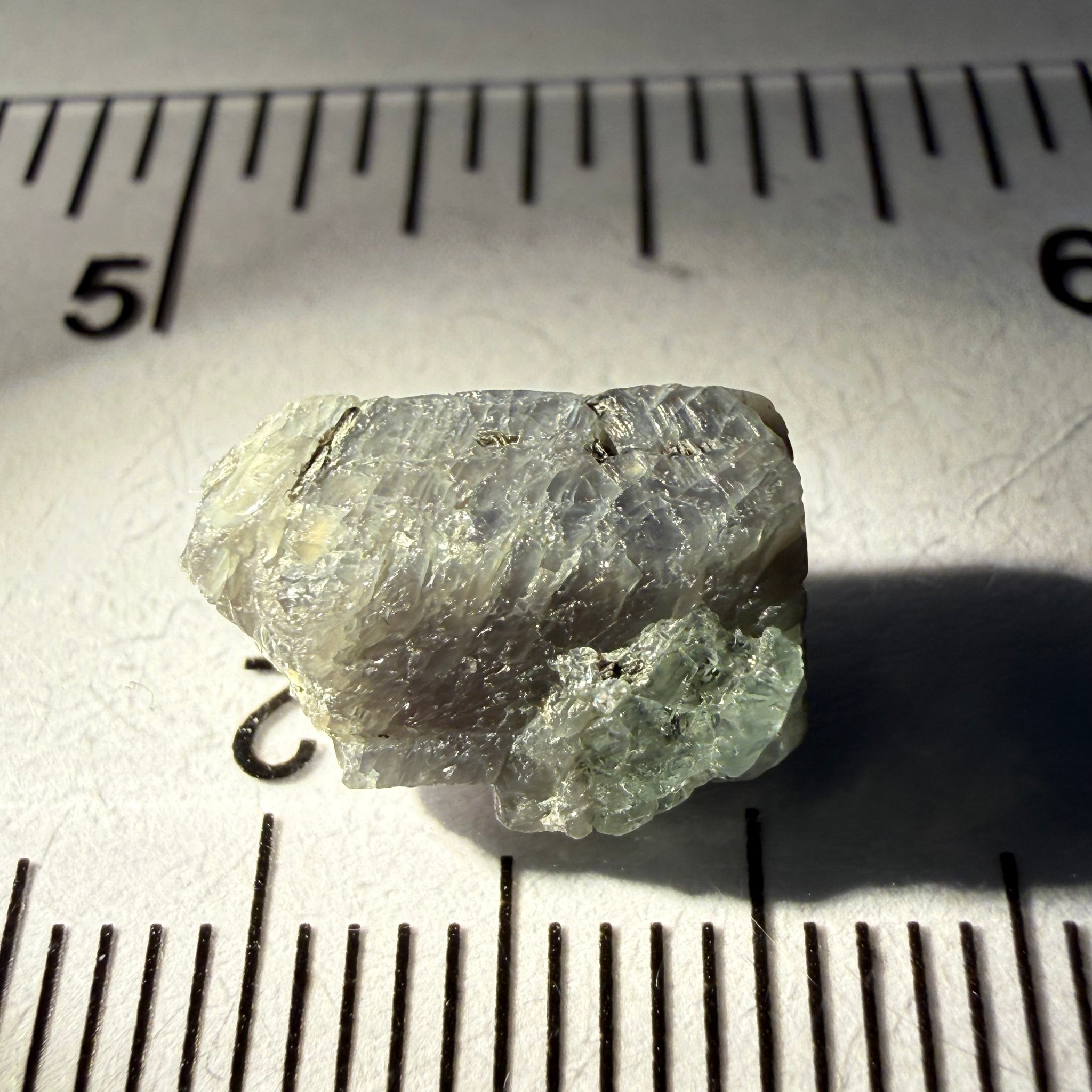 Alexandrite Crystal, 5.49ct, Manyara, Tanzania, Untreated Unheated, free standing